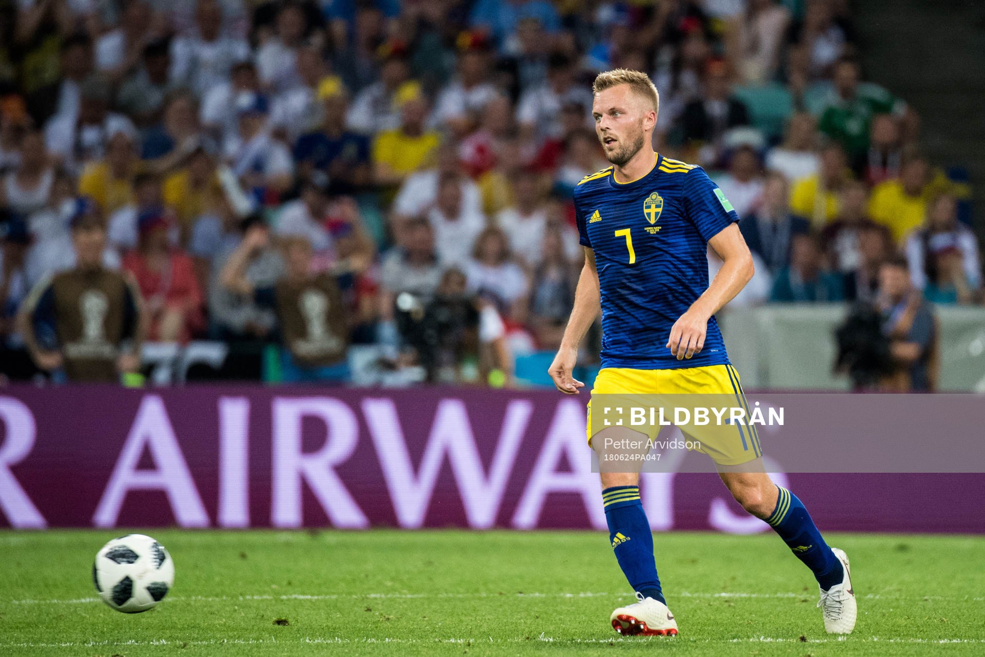 Sebastian Larsson of Sweden