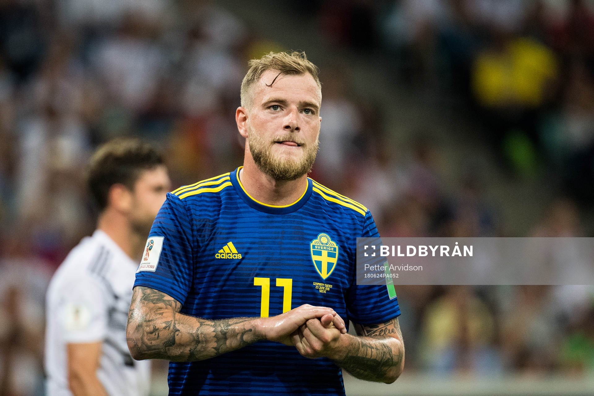 John Guidetti of Sweden