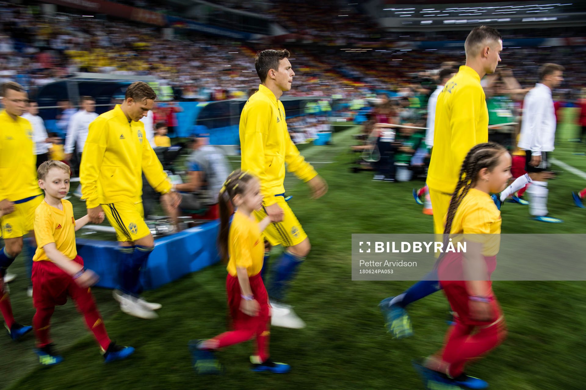 Victor Nilsson Lindelöf of Sweden prior the FIFA World Cup