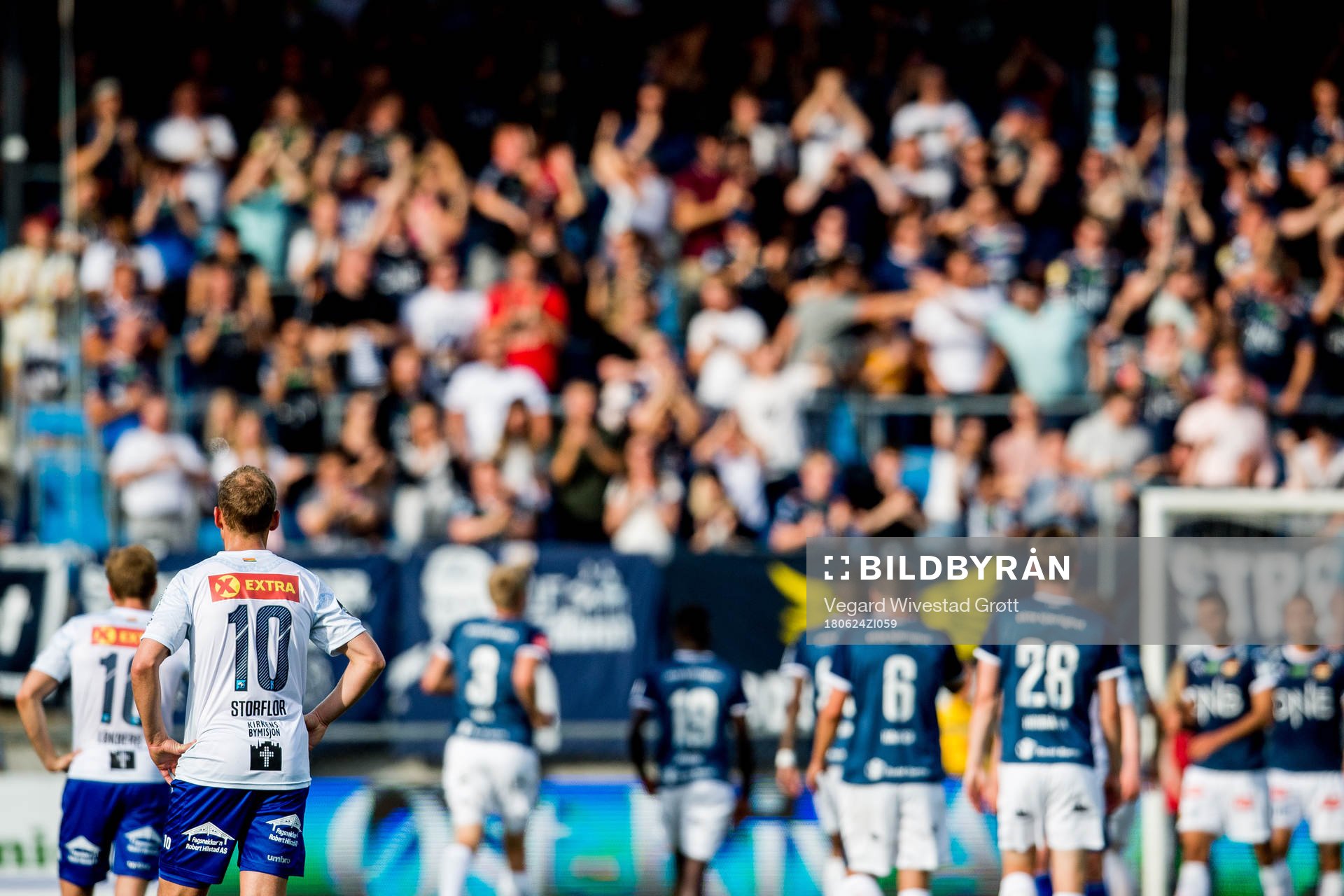 Øyvind Storflor of Ranheim looks dejected