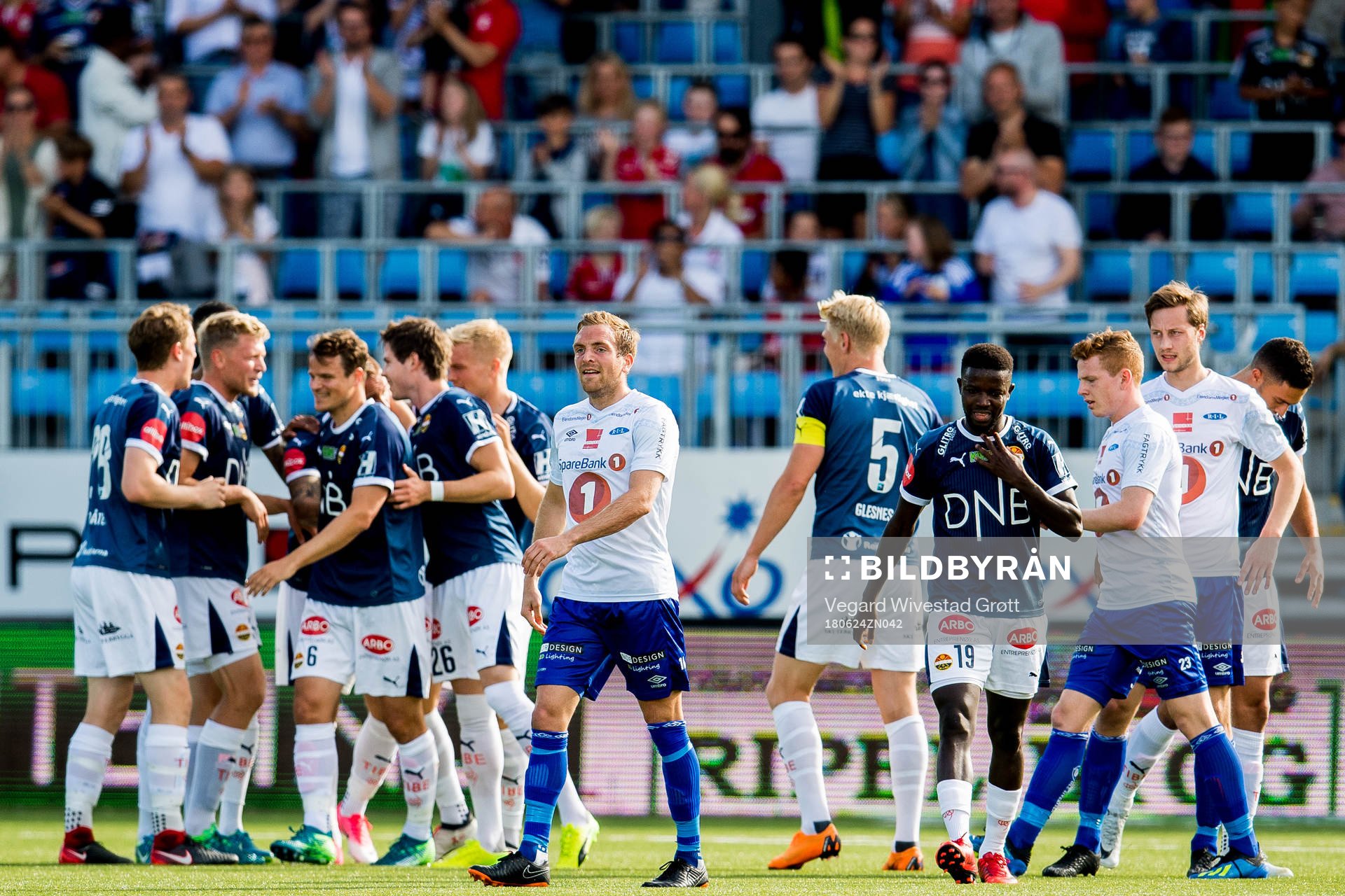 Kristoffer Løkberg of Ranheim looks dejected