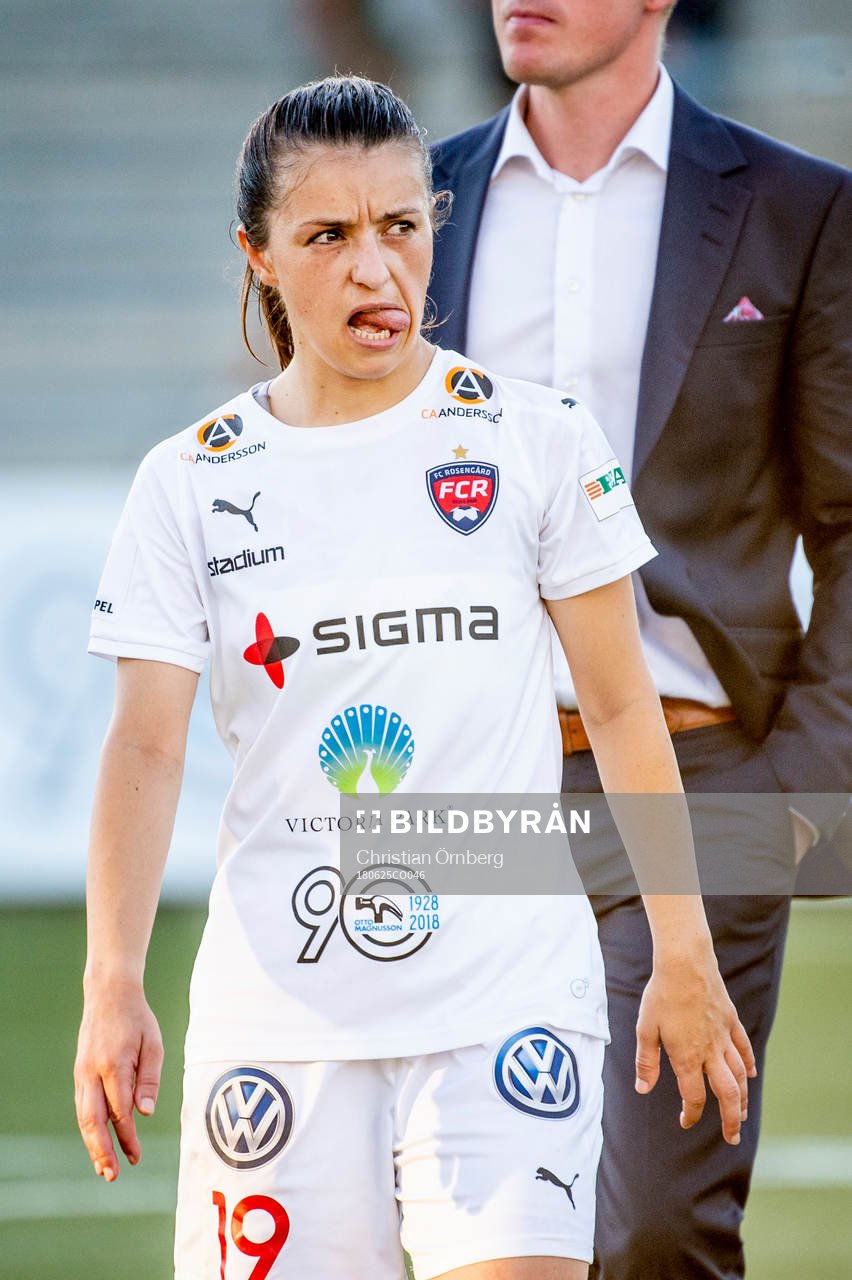 Rosengårds Iva Landeka deppar