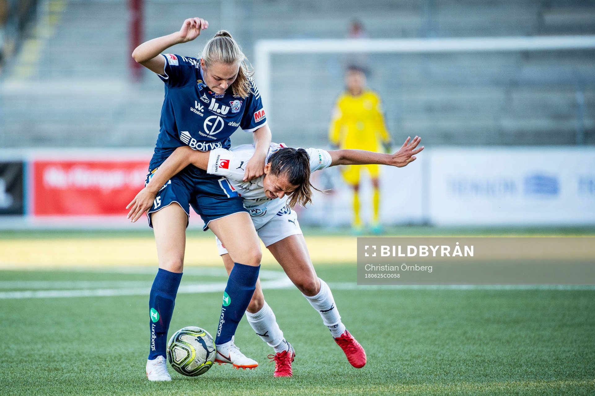 Linköpings Frida Leonardsen Maanum mot Rosengårds