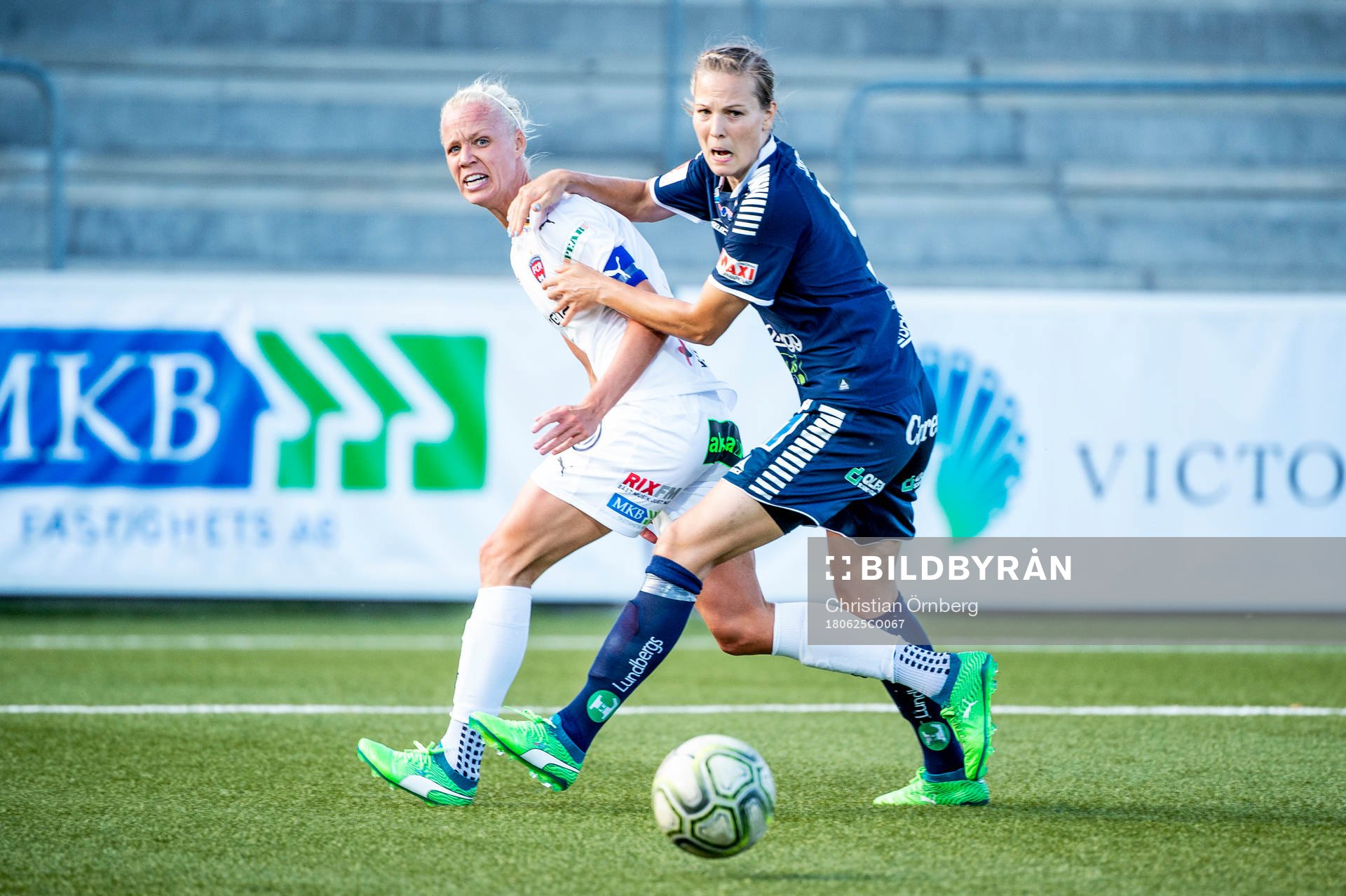 Rosengårds Caroline Seger mot Linköpings Elin Landström
