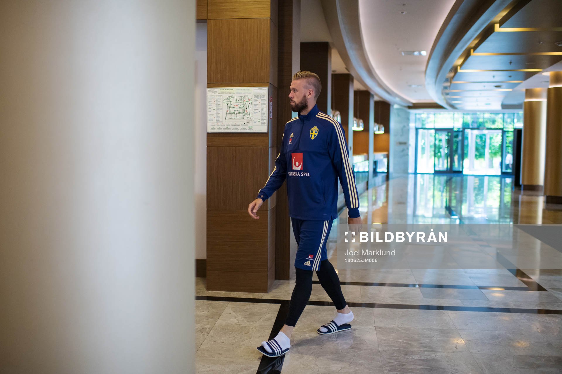 Pontus Jansson of the Swedish national football team