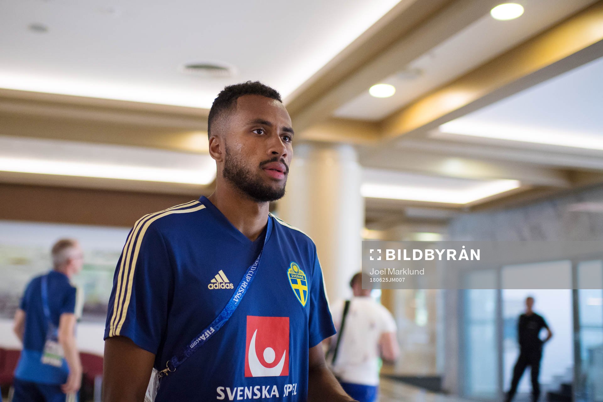 Isaac Kiese Thelin of the Swedish national football team