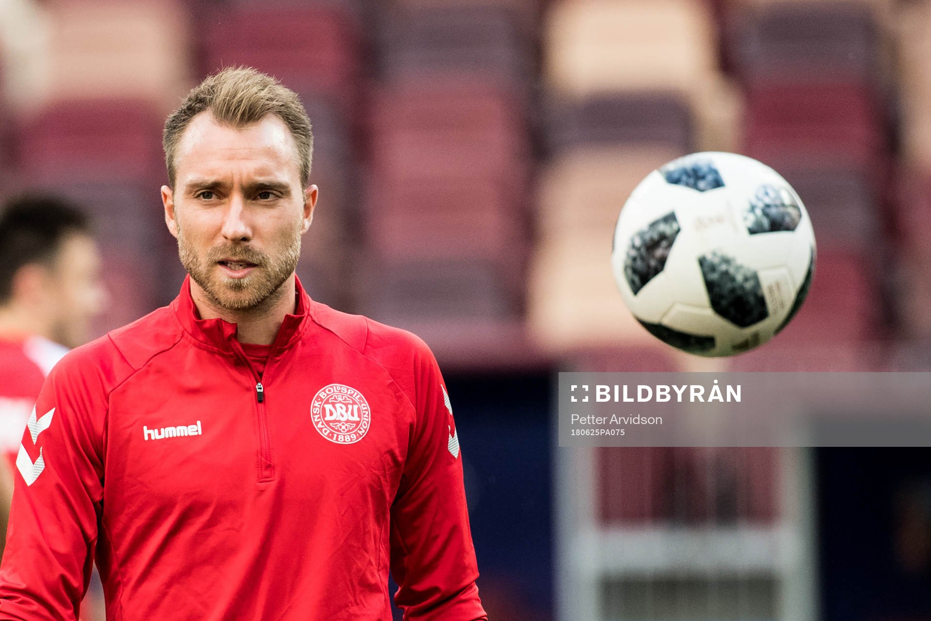 Christian Eriksen of Denmark
