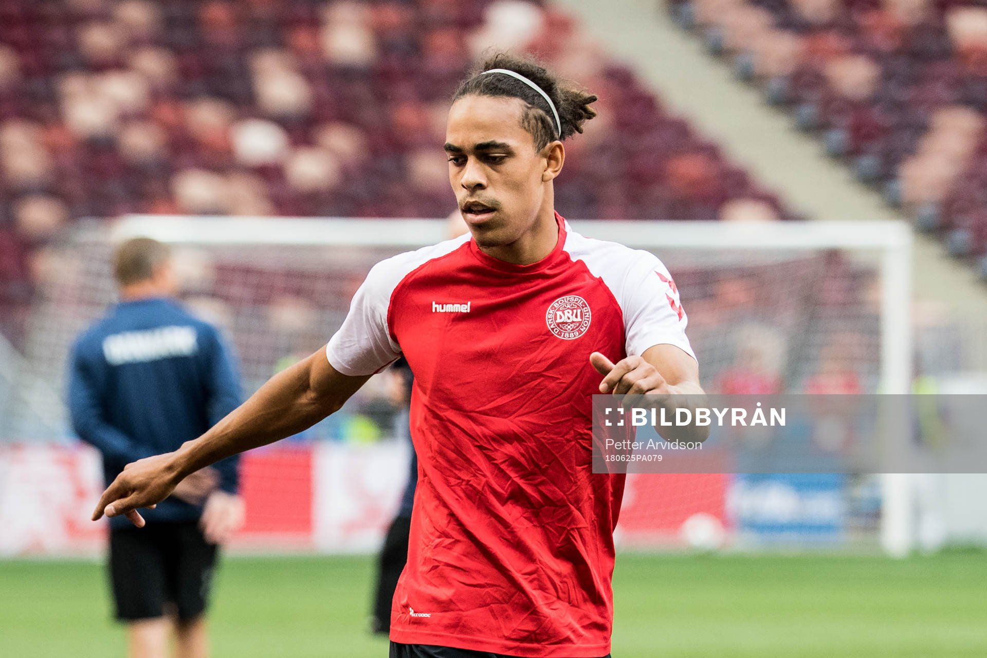 Yussuf Yurary Poulsen of Denmark