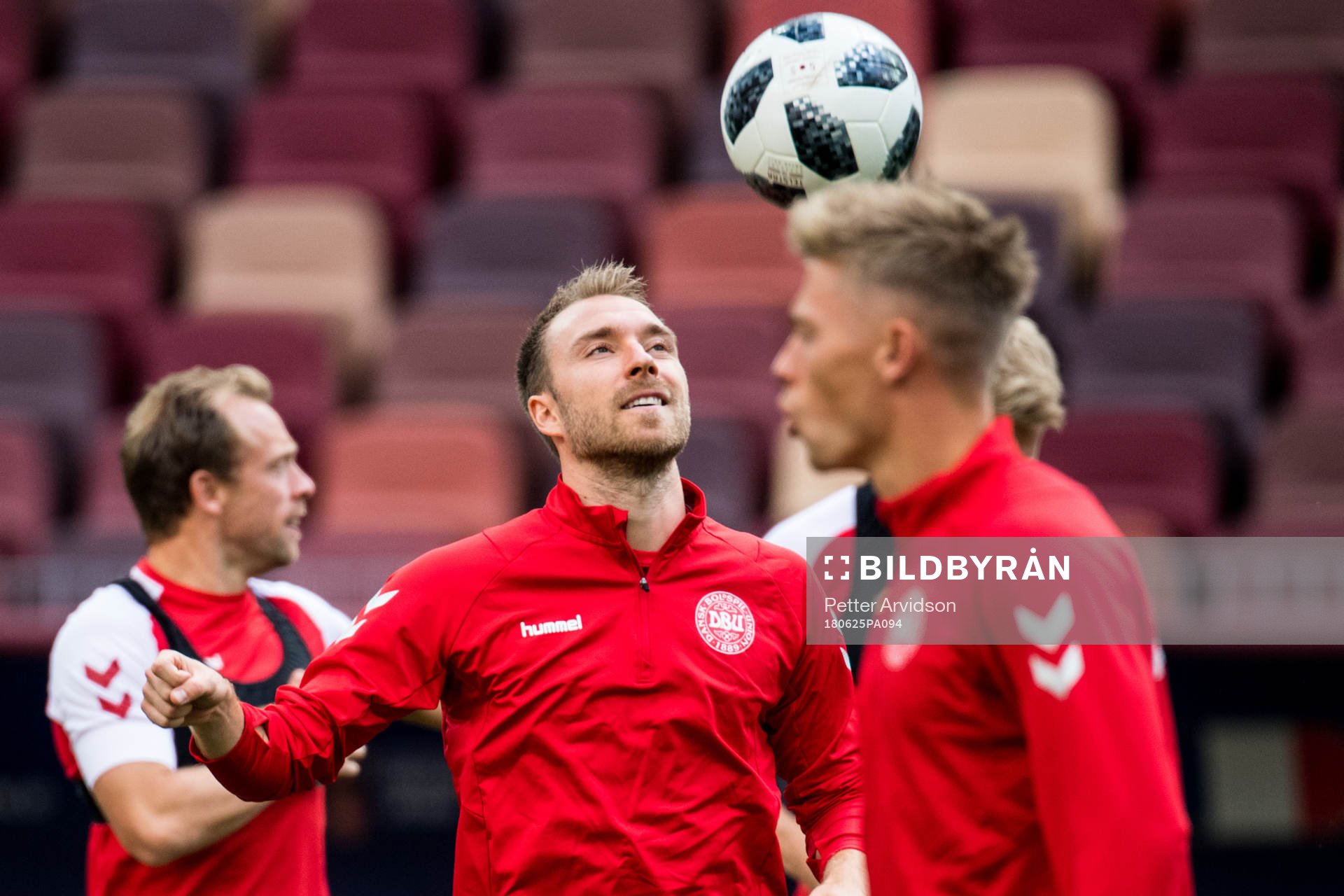 Christian Eriksen of Denmark