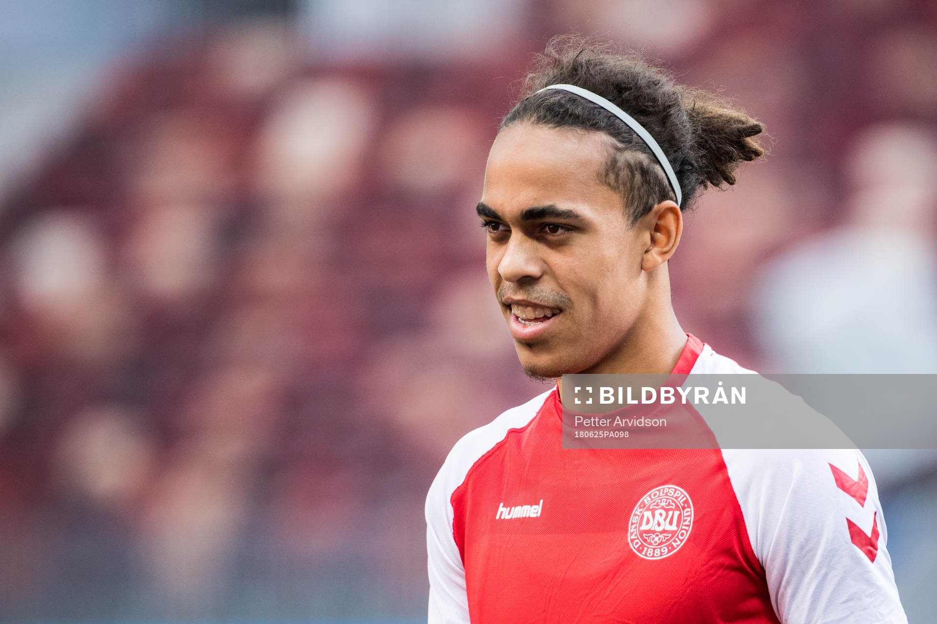 Yussuf Yurary Poulsen of Denmark