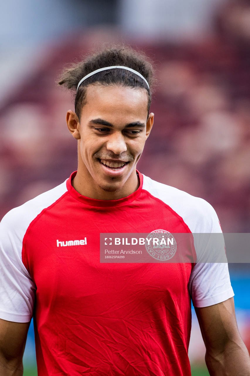 Yussuf Yurary Poulsen of Denmark