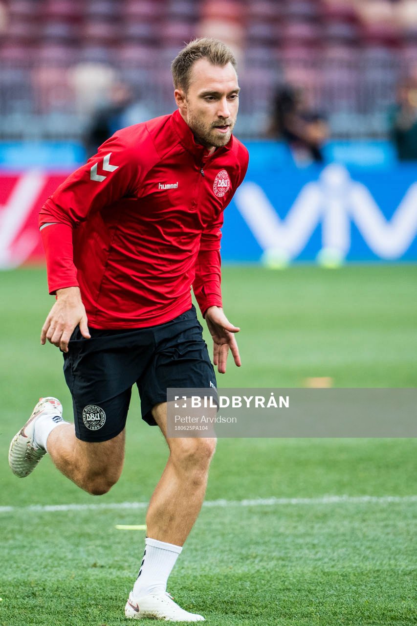 Christian Eriksen of Denmark