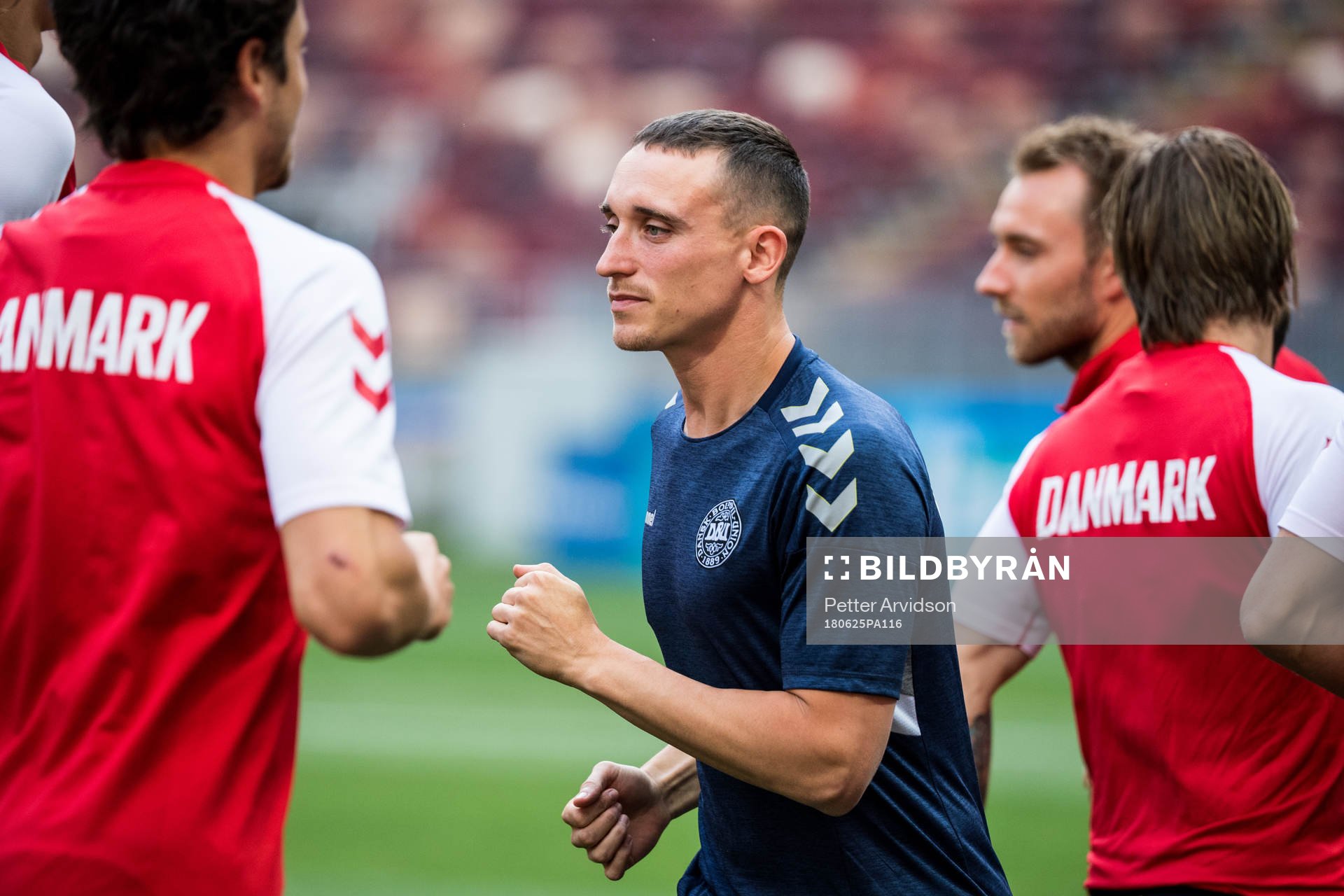 Physio Ben Rosen of Denmark