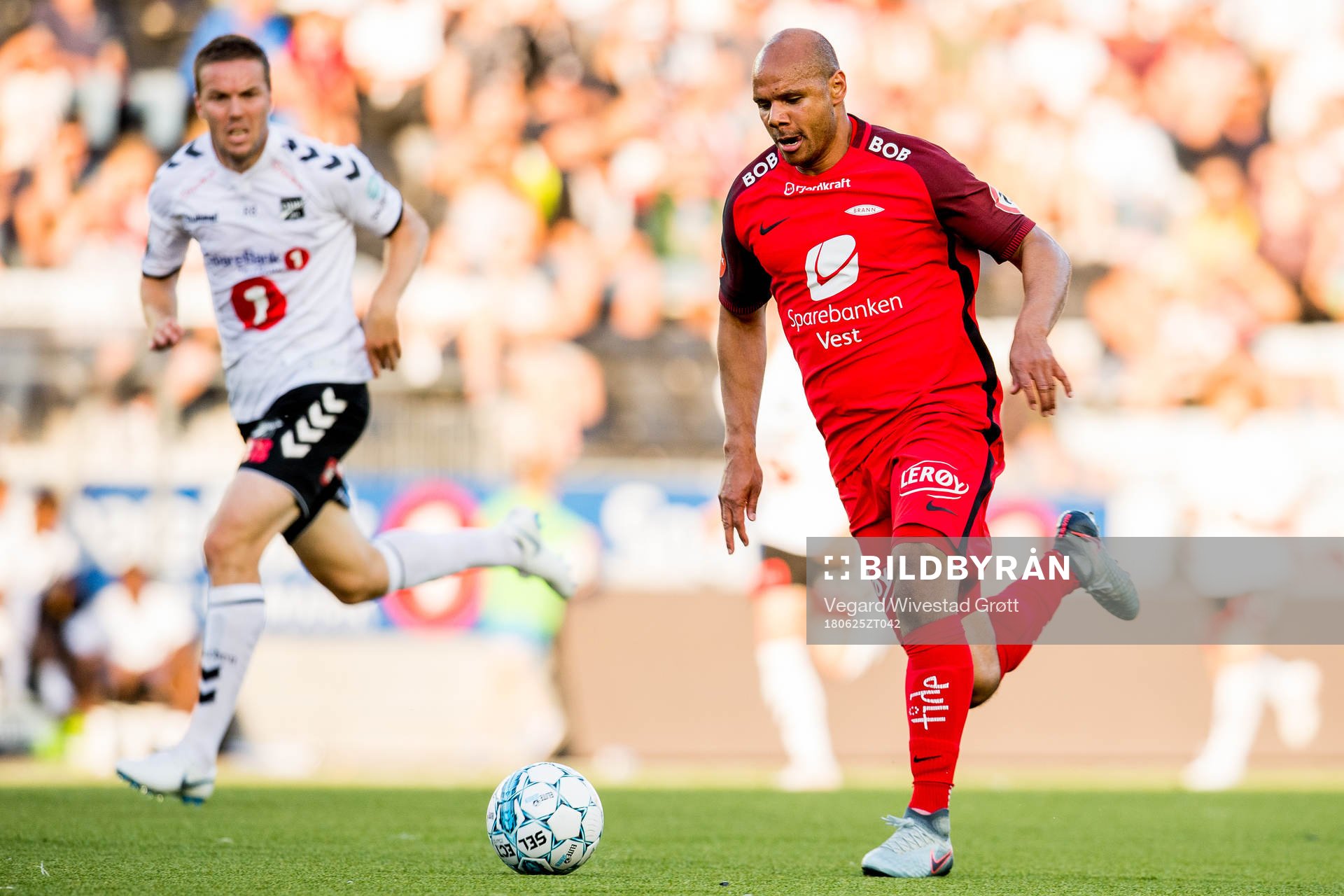 Espen Ruud of Odd and Daniel Braaten of Brann