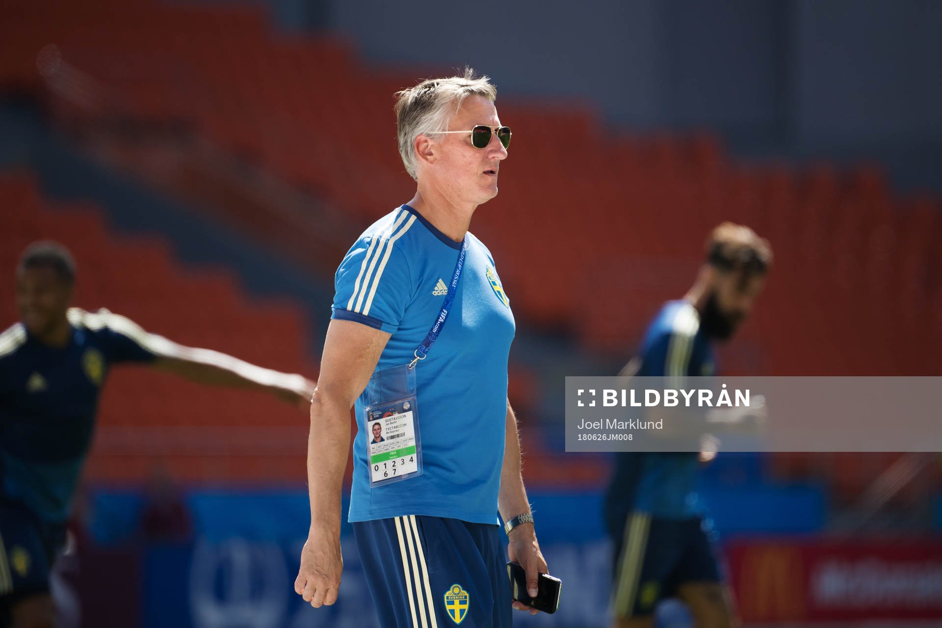 Jan Gustavsson, head of security of the Swedish national