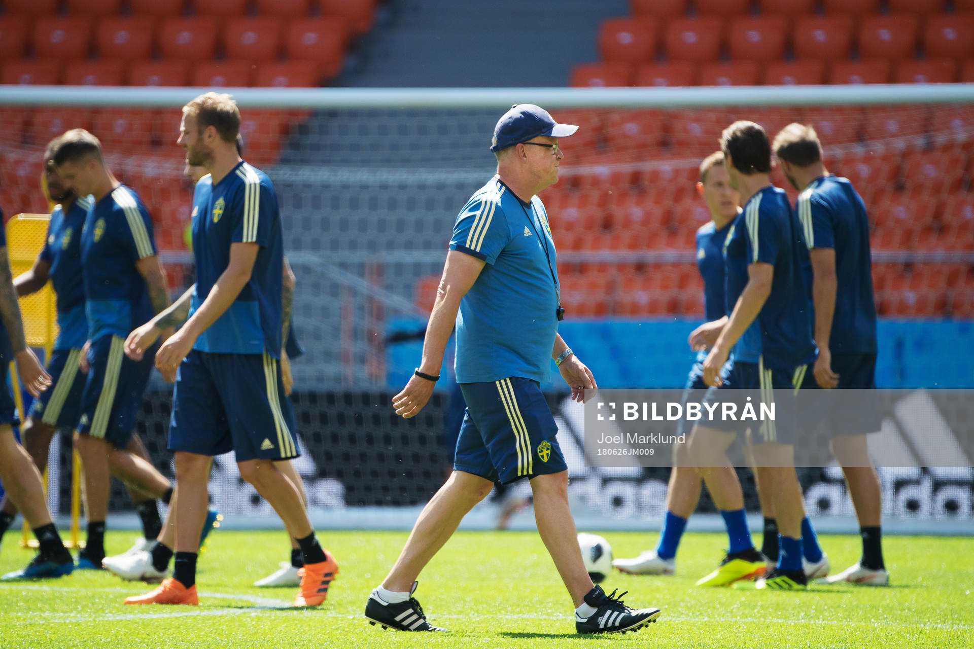 Head coach Janne Andersson of the Swedish national football