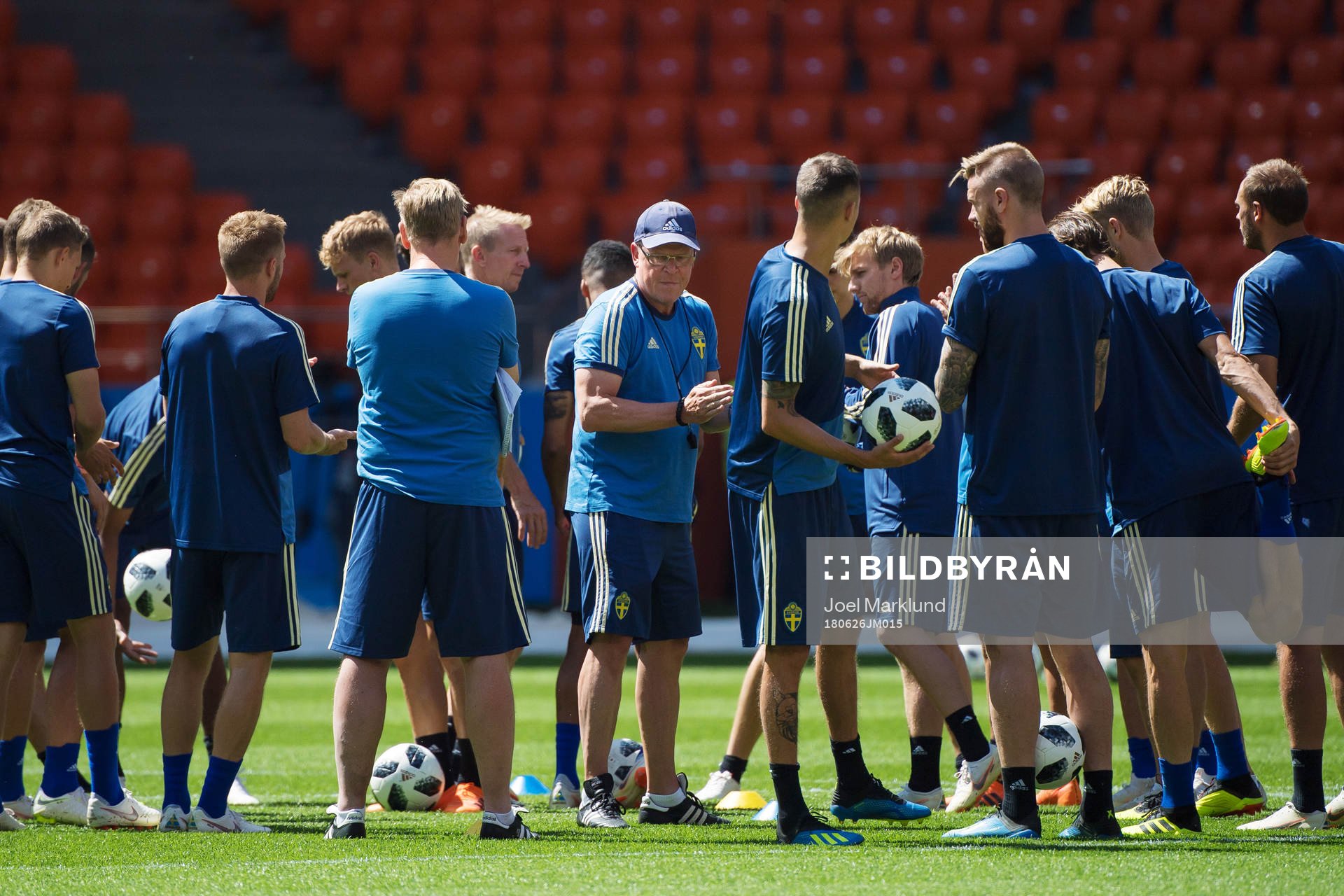 Head coach Janne Andersson of the Swedish national football