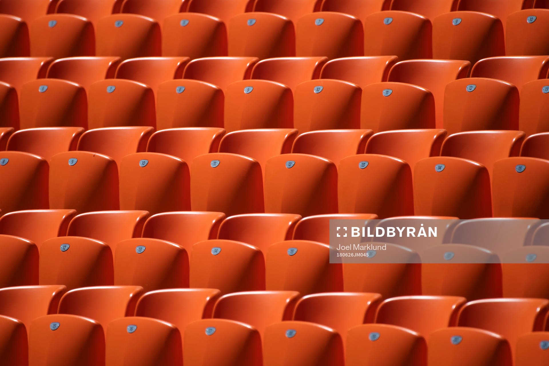 Chairs at Ekaterinburg Arena