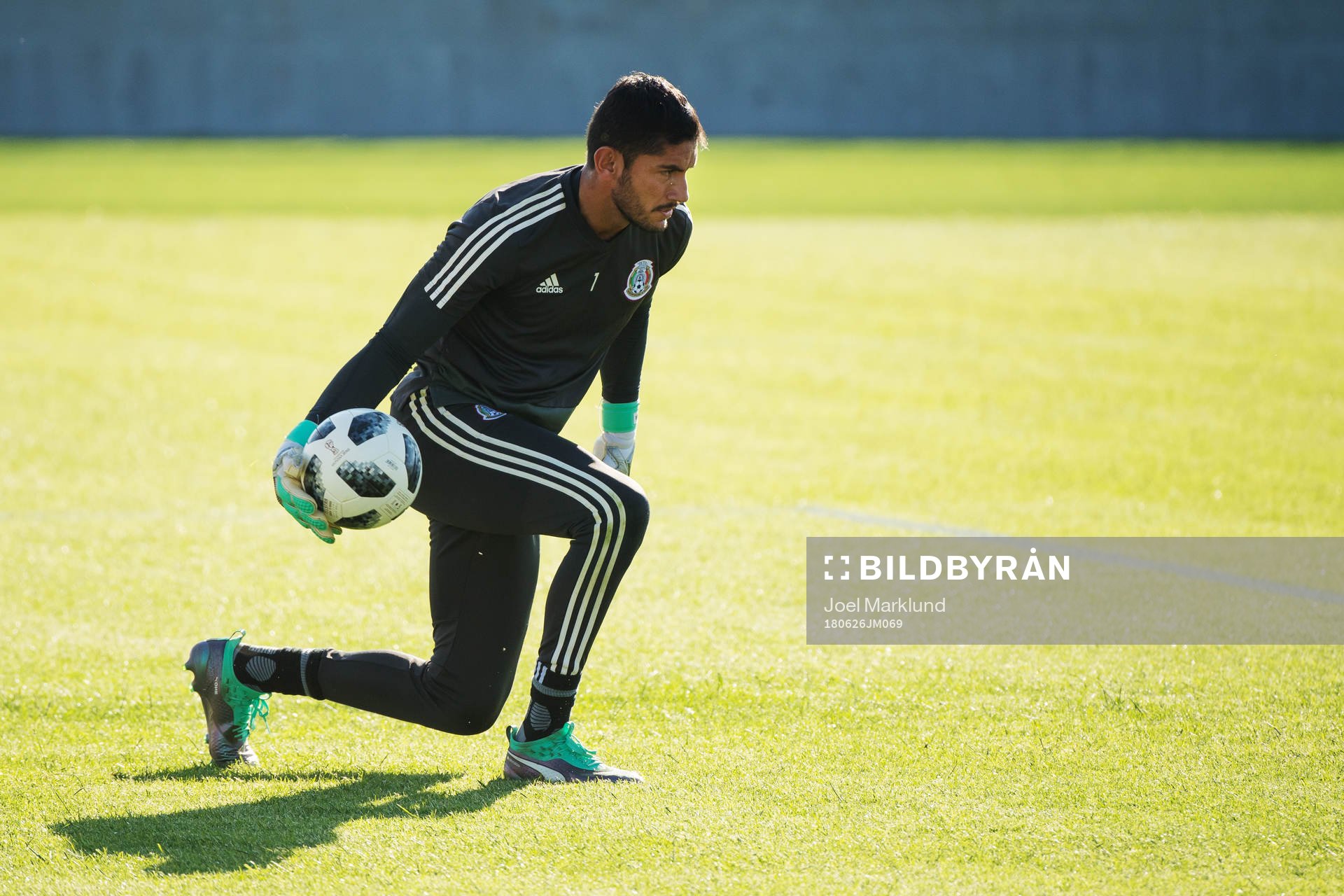 Goalkeeper Jose Corona of the Mexican national football