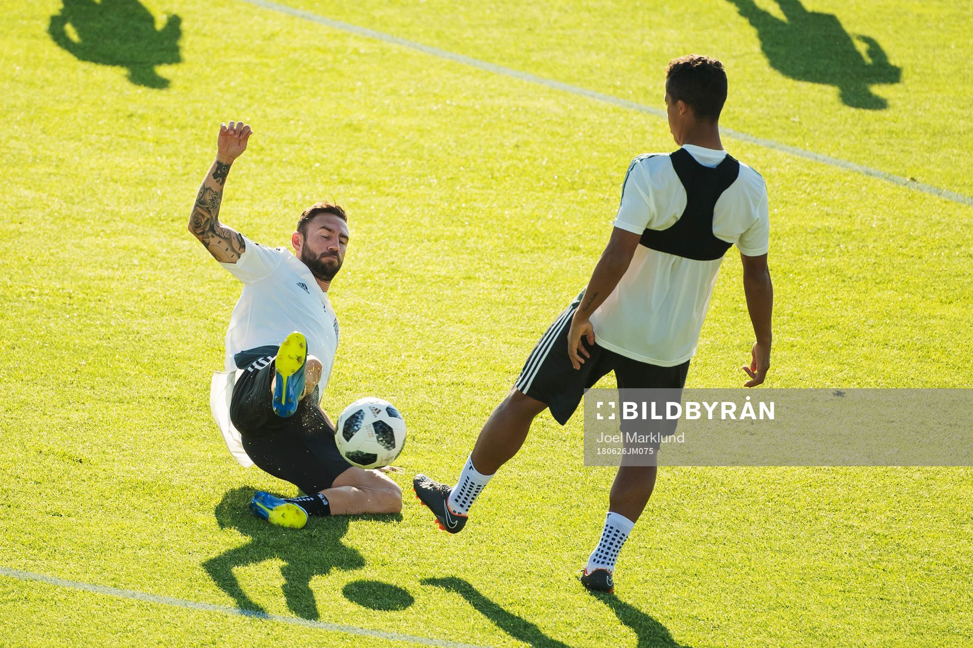 Miguel Layun of the Mexican national football team slides