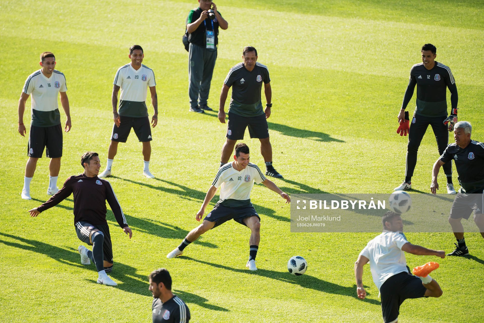 Hirving Lozano of the Mexican national football team at a
