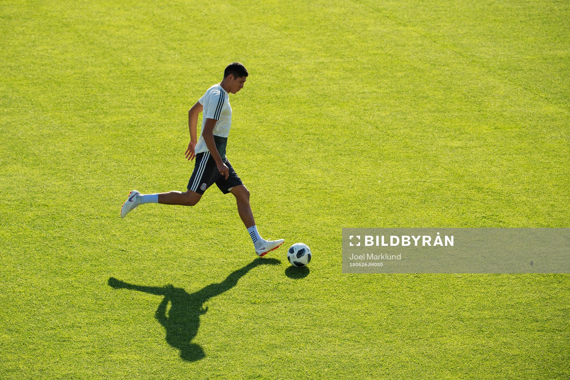 Edson Alvarez of the Mexican national football team at a