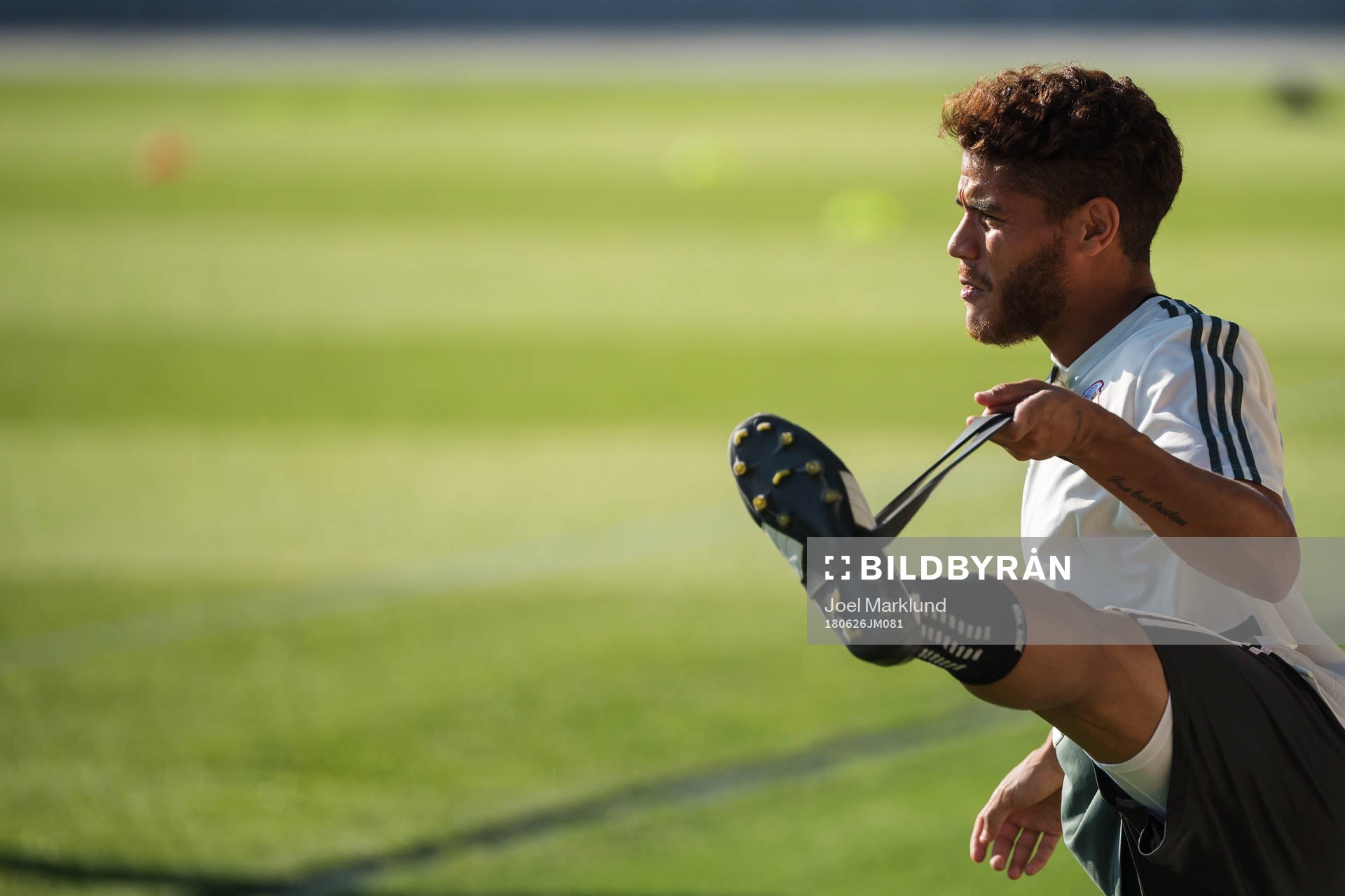 Jonathan Dos Santos of the Mexican national football team