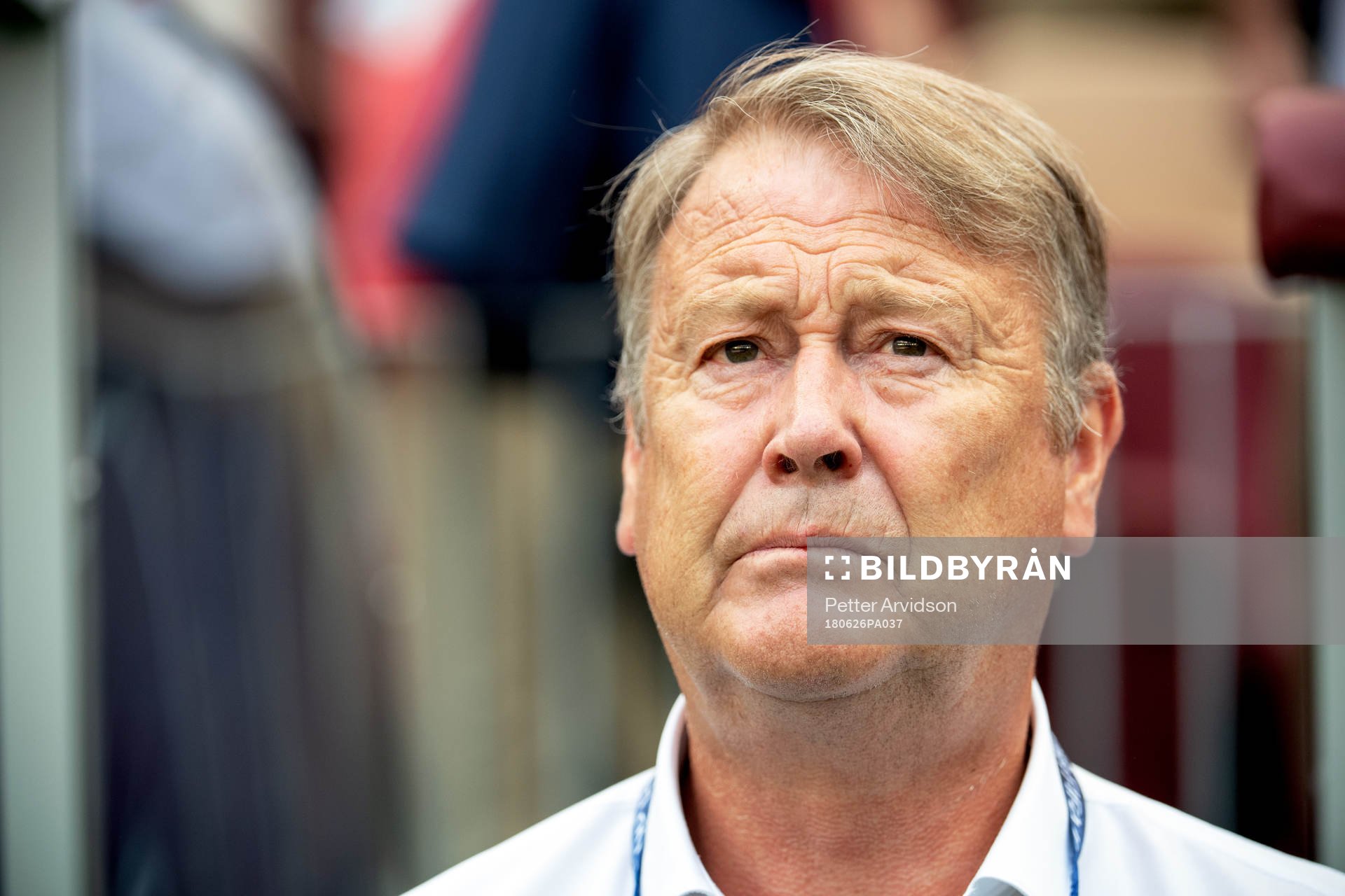 head coach Åge Hareide of Denmark