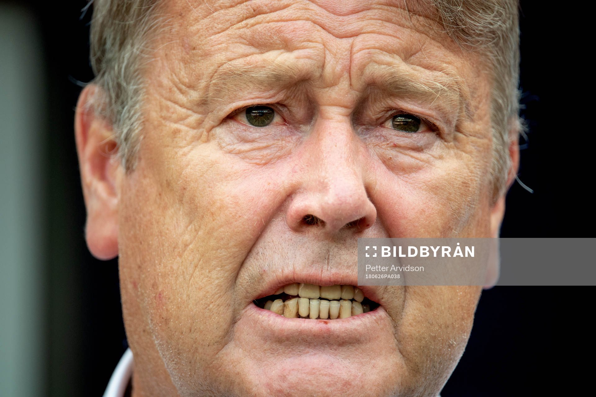 head coach Åge Hareide of Denmark
