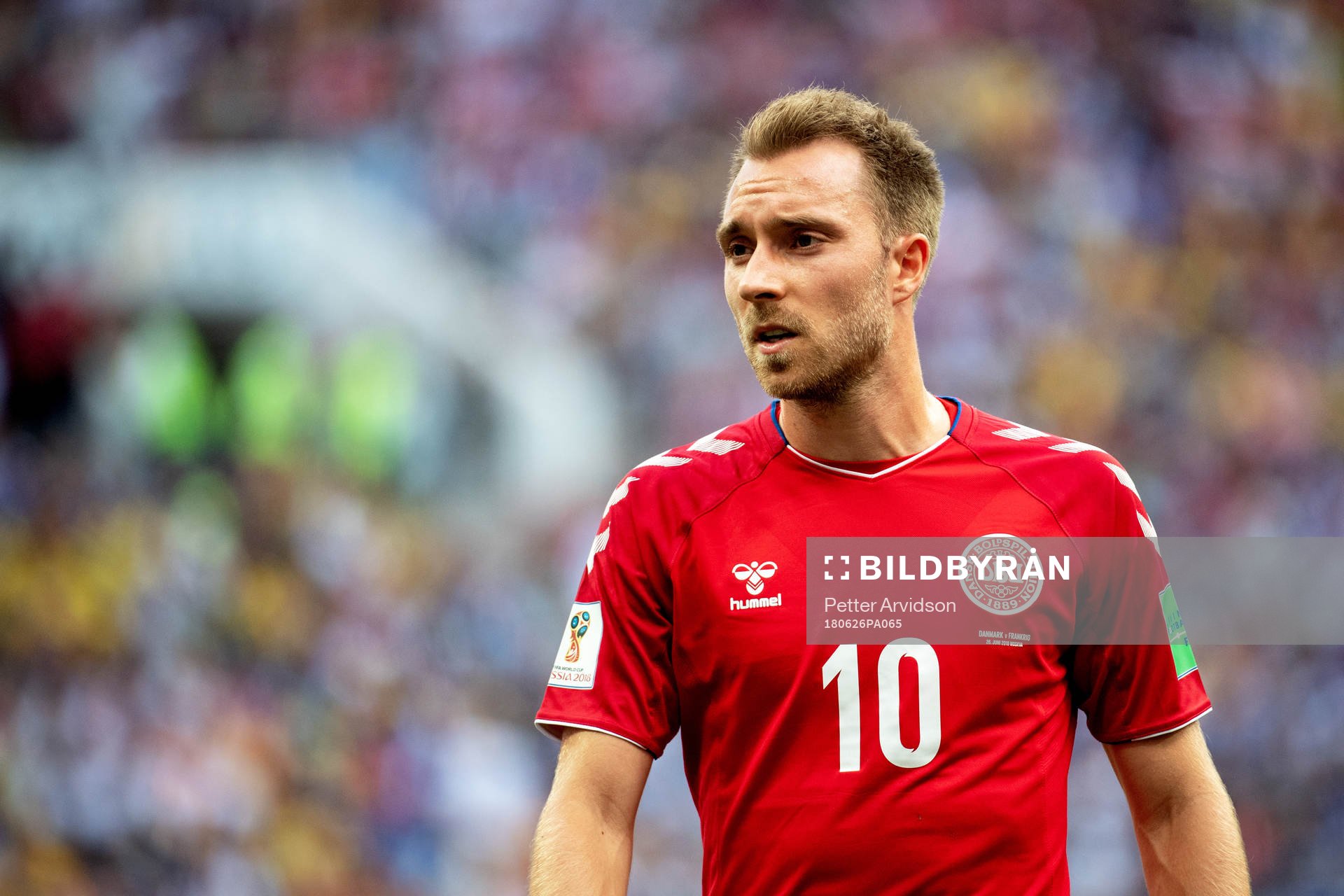 Christian Eriksen of Denmark