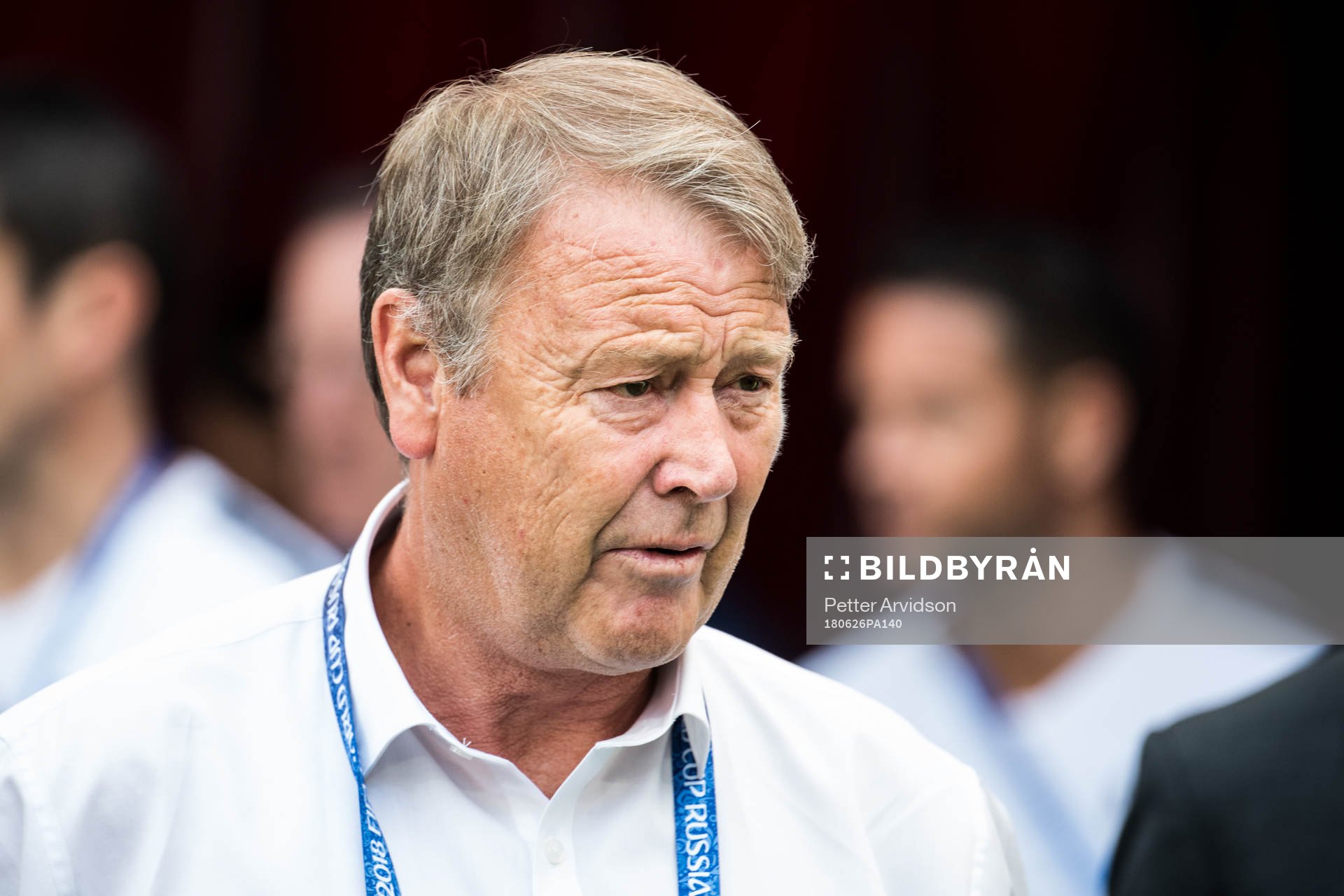 Head coach Åge Hareide of Denmark prior the FIFA World Cup