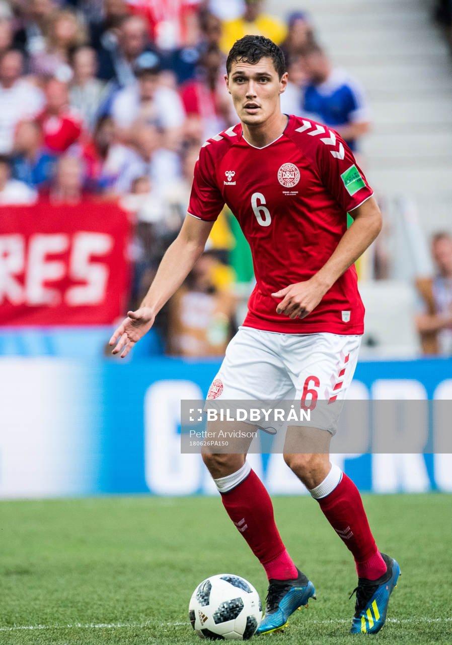Andreas Christensen of Denmark