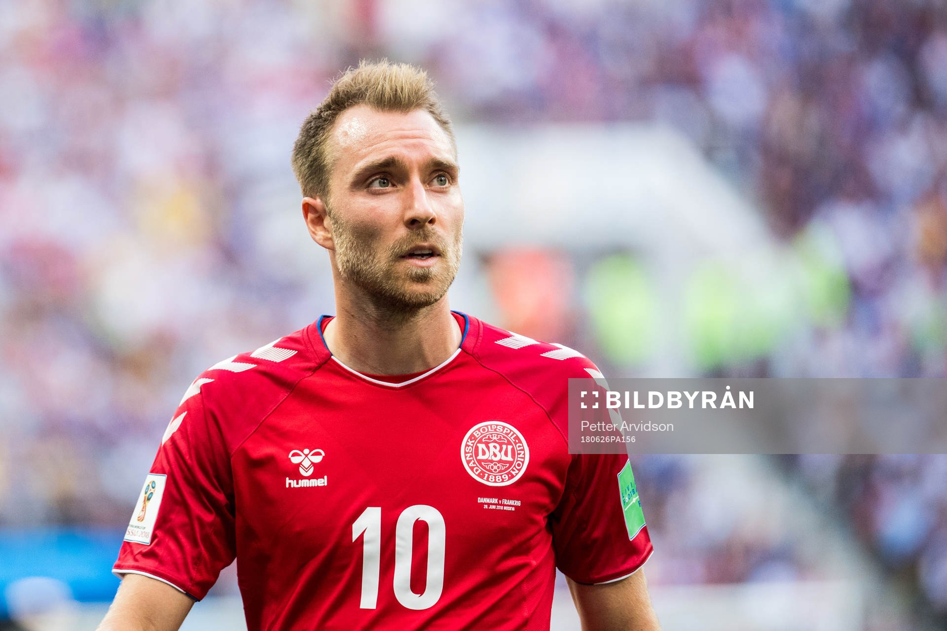 Christian Eriksen of Denmark