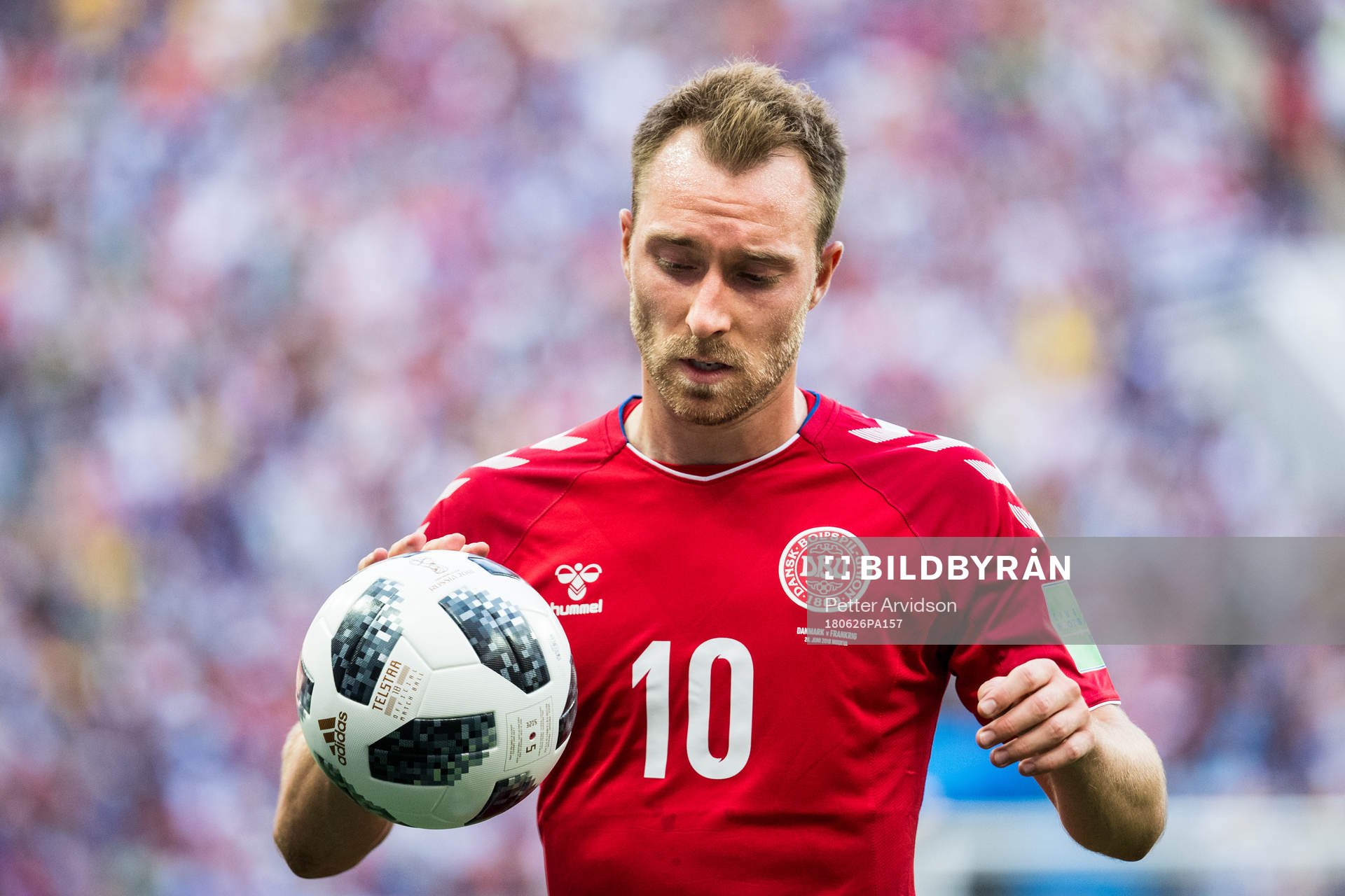 Christian Eriksen of Denmark