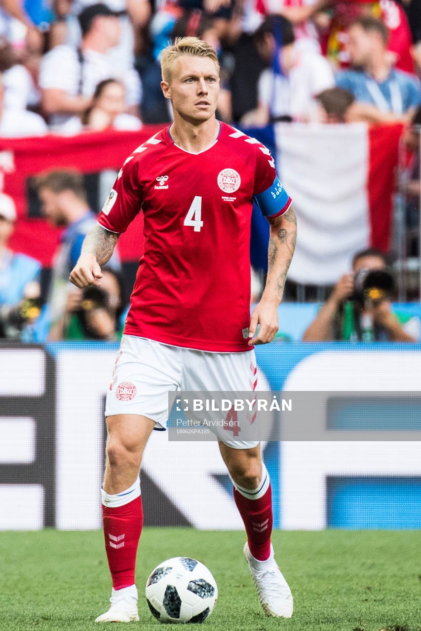 Simon Kjaer of Denmark
