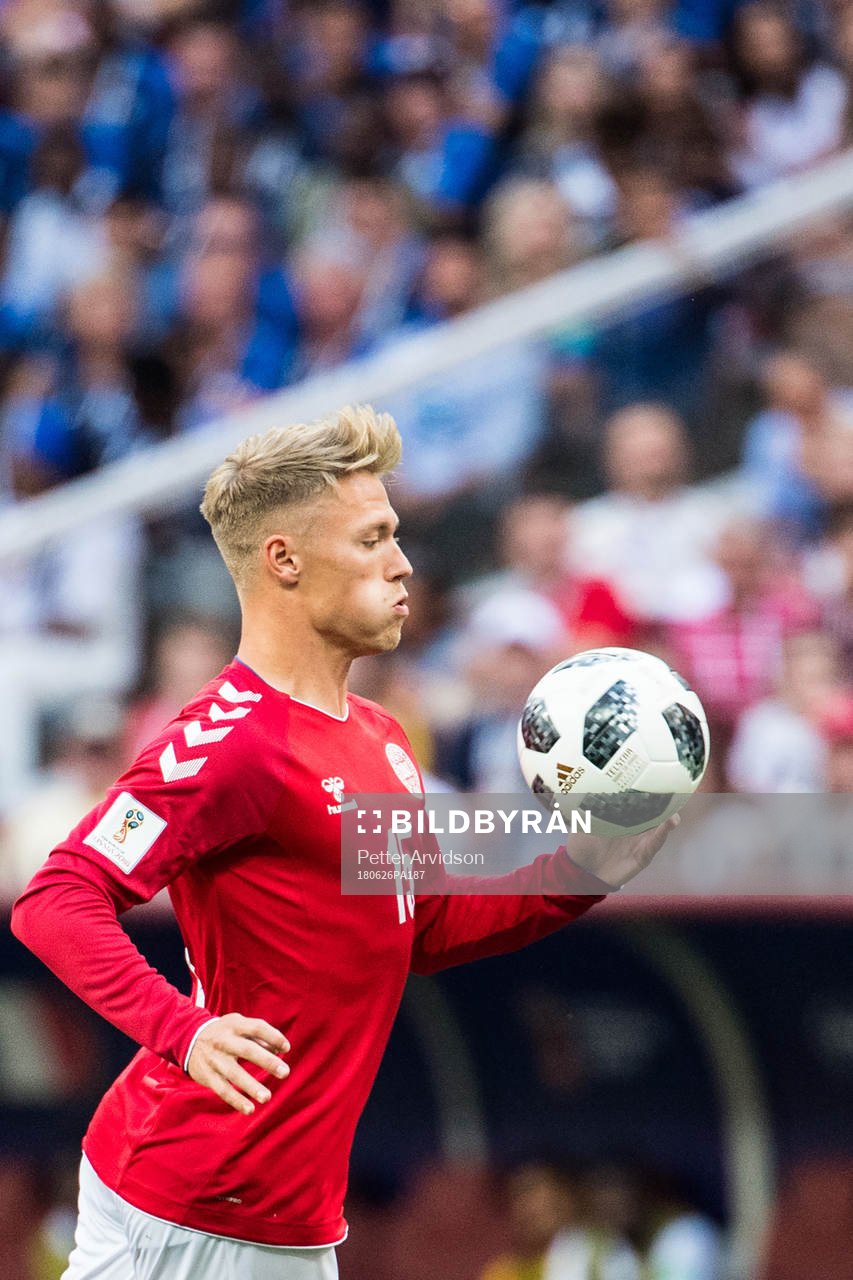 Viktor Fischer of Denmark