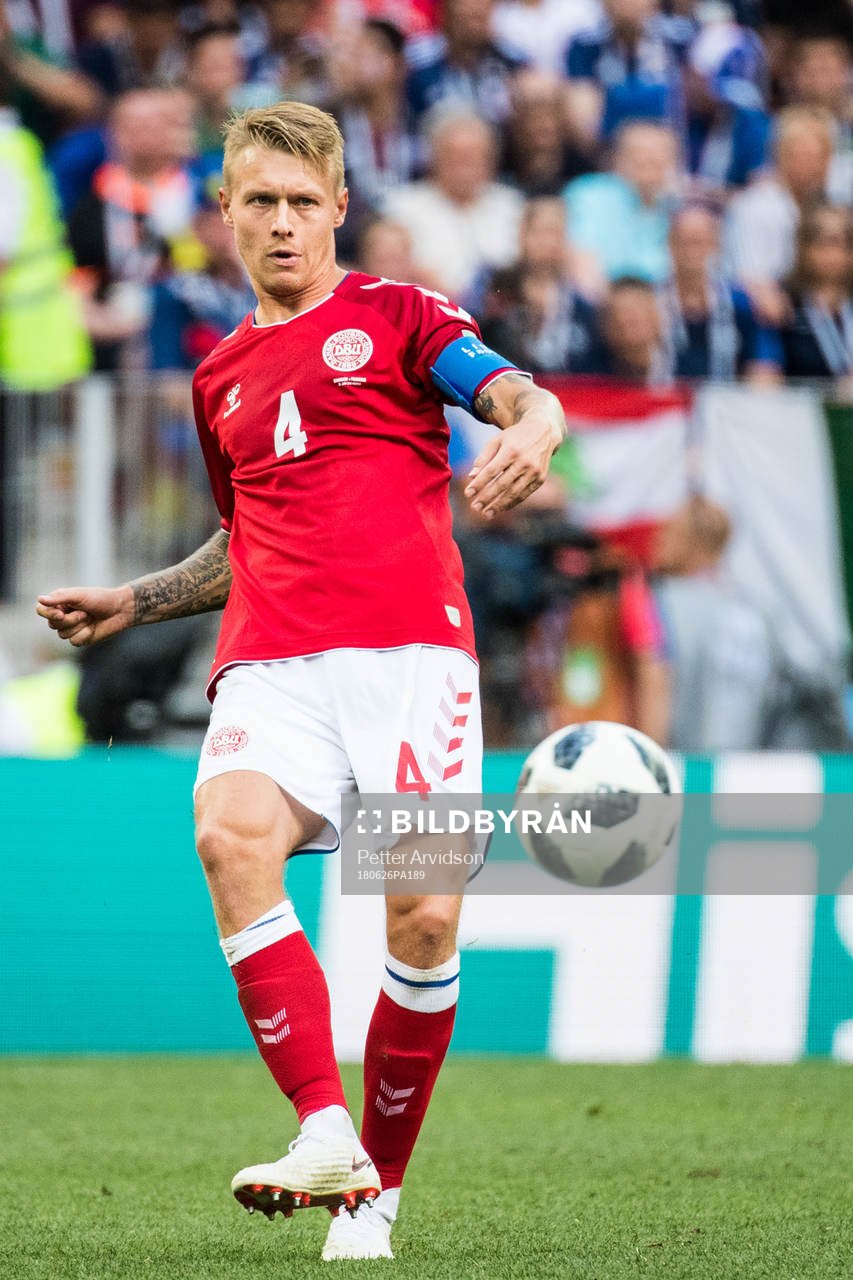 Simon Kjaer of Denmark