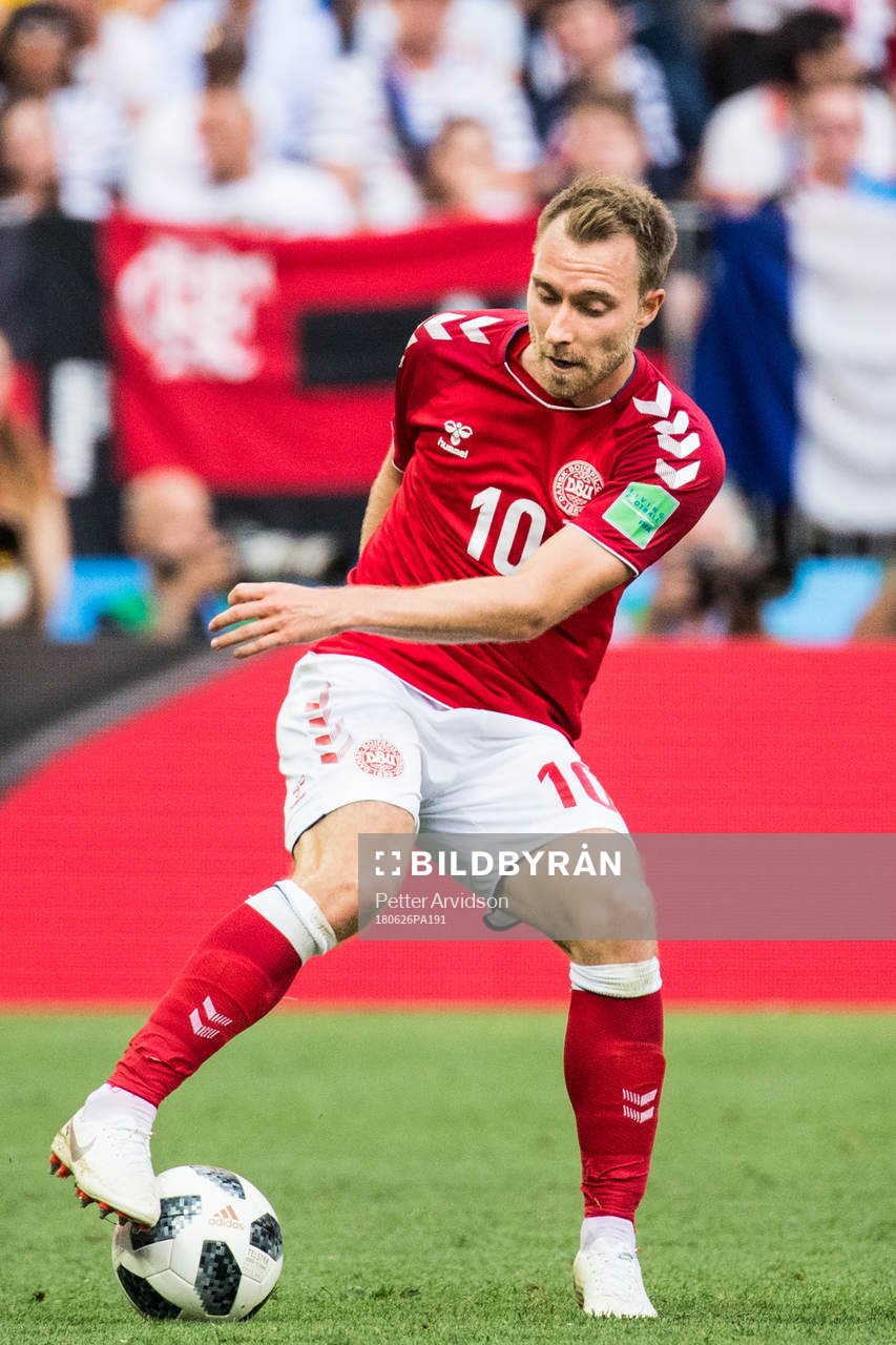 Christian Eriksen of Denmark