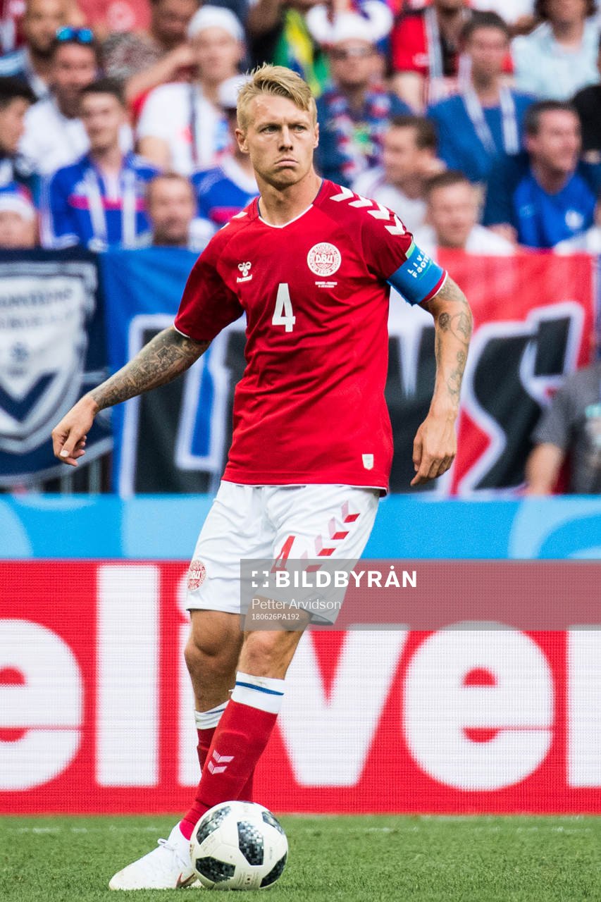Simon Kjaer of Denmark