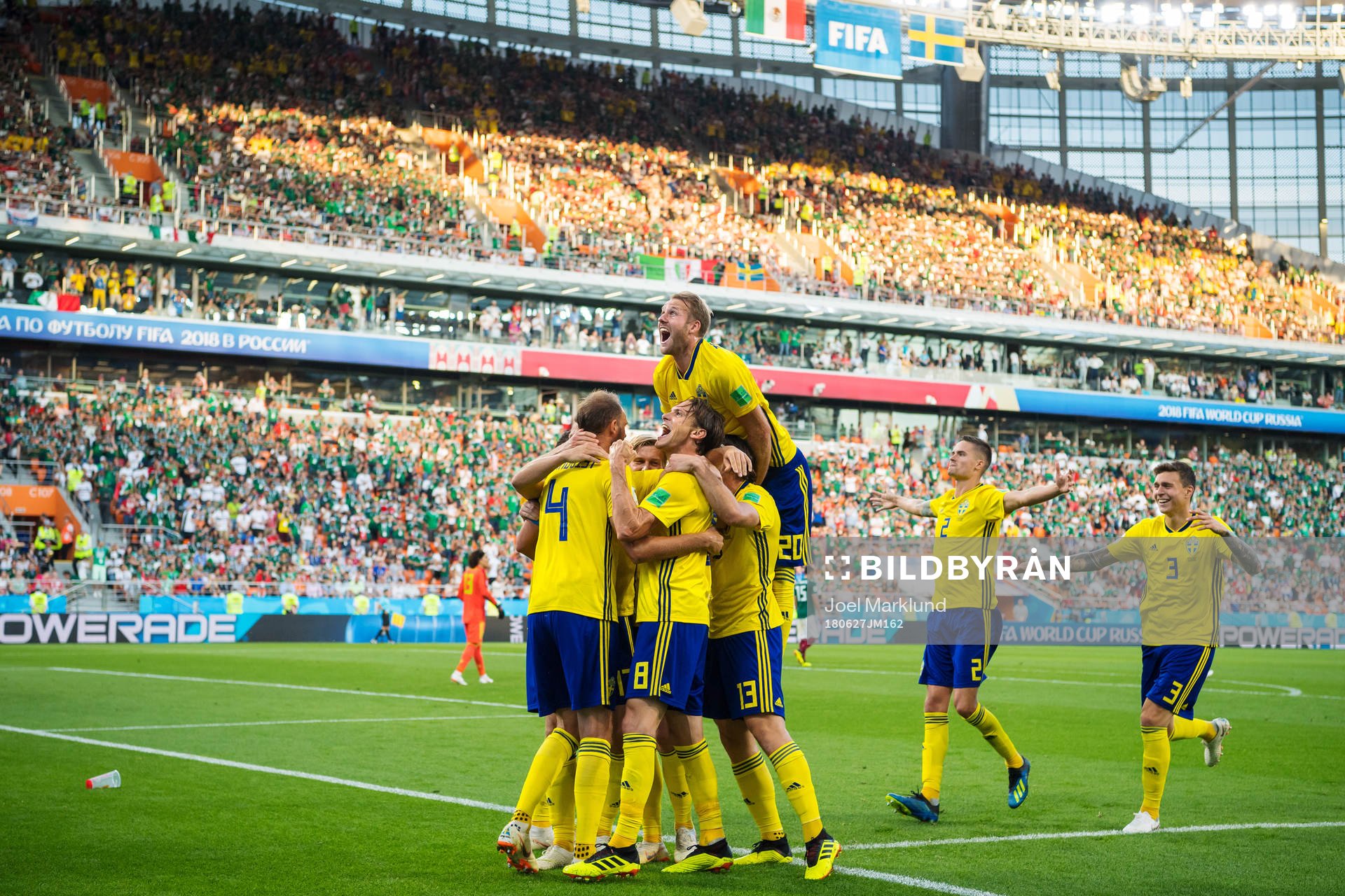 Andreas Granqvist, Emil Forsberg, Albin Ekdal, Gustav