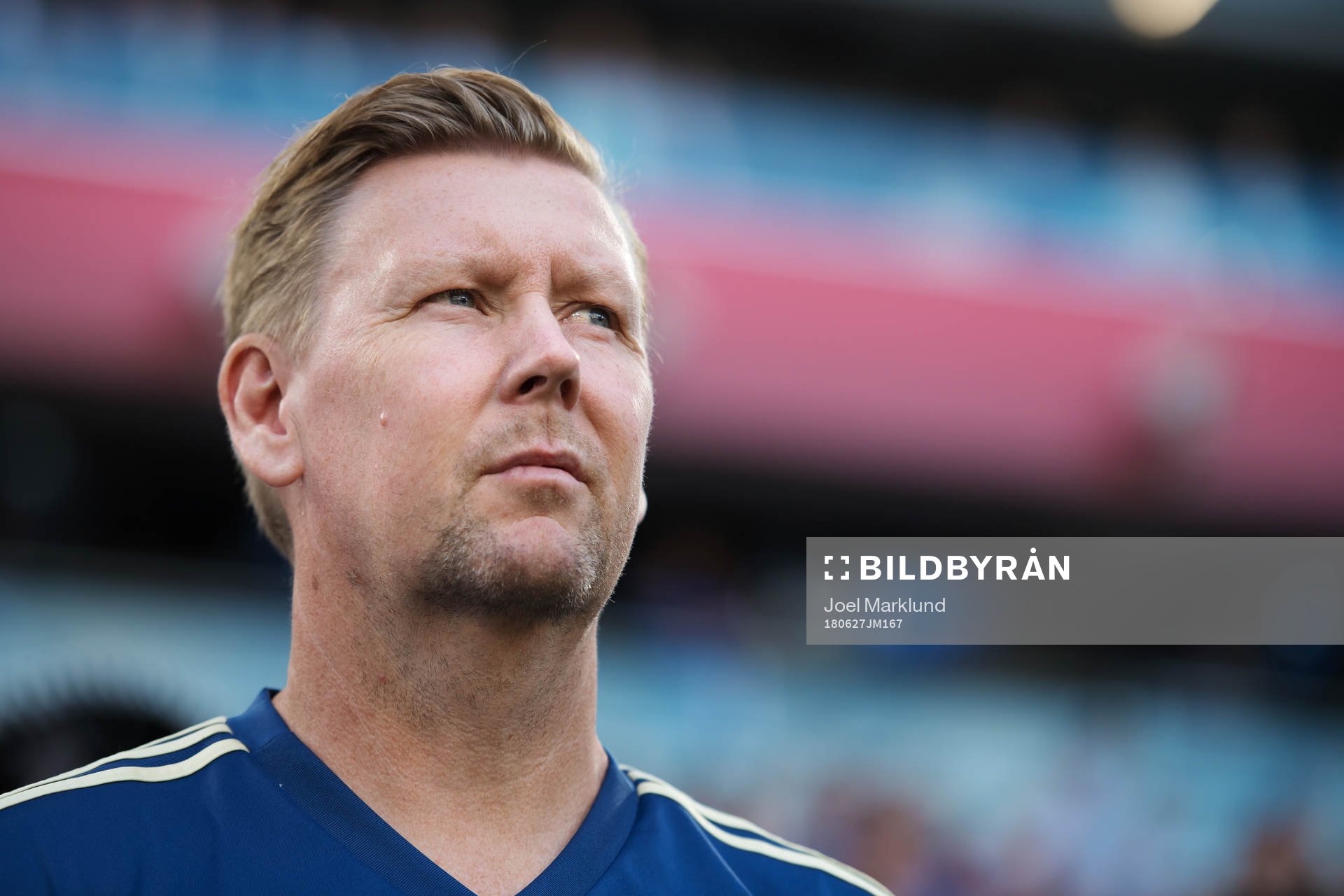 Assistant coach Peter Wettergren of Sweden