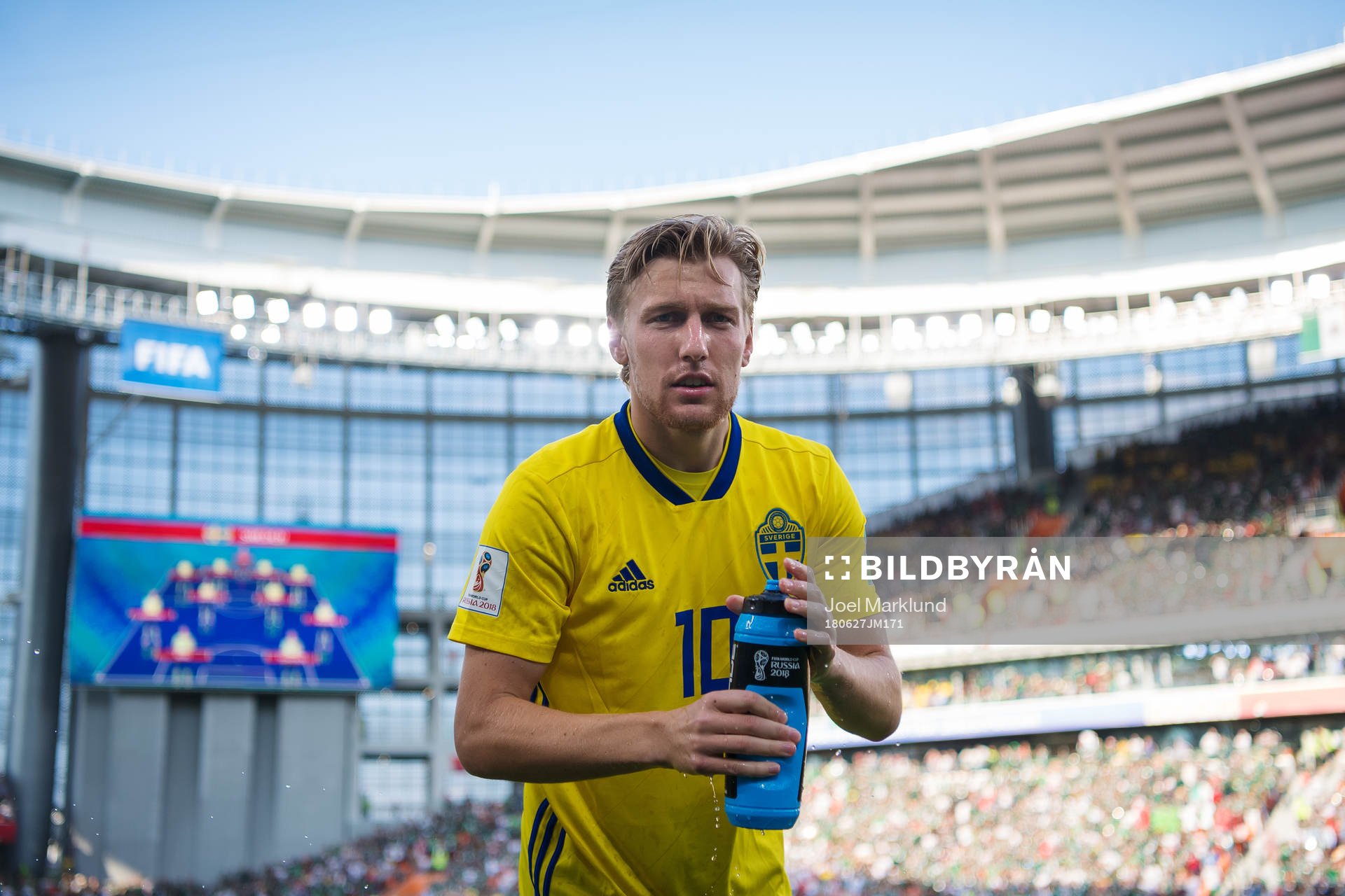 Emil Forsberg of Sweden