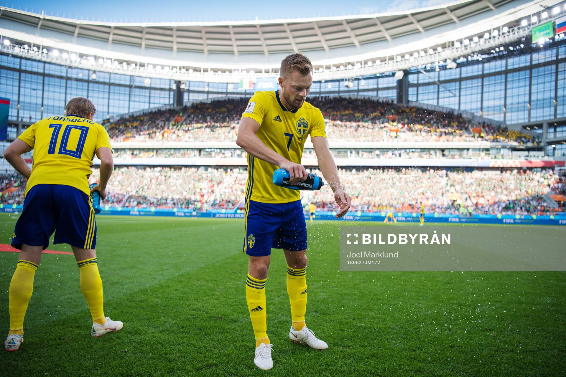 Sebastian Larsson of Sweden