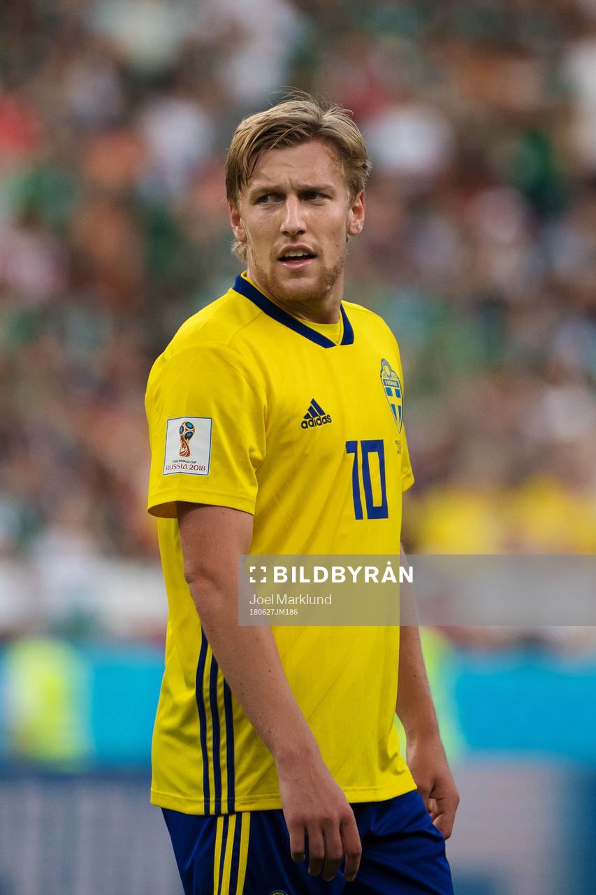 Emil Forsberg of Sweden