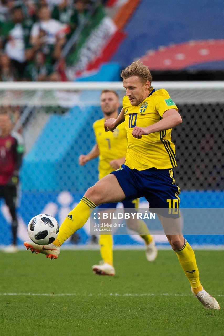Emil Forsberg of Sweden