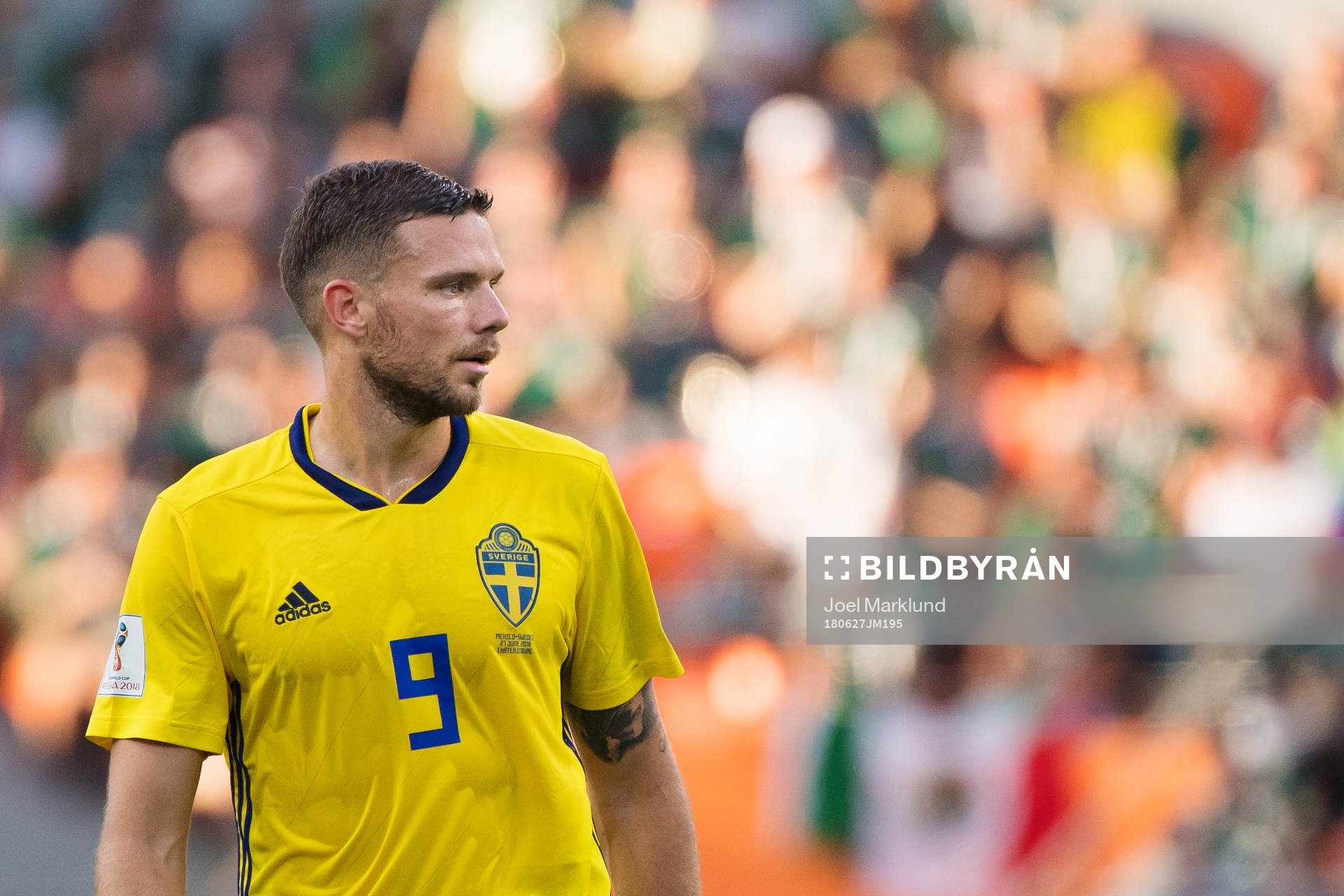Marcus Berg of Sweden
