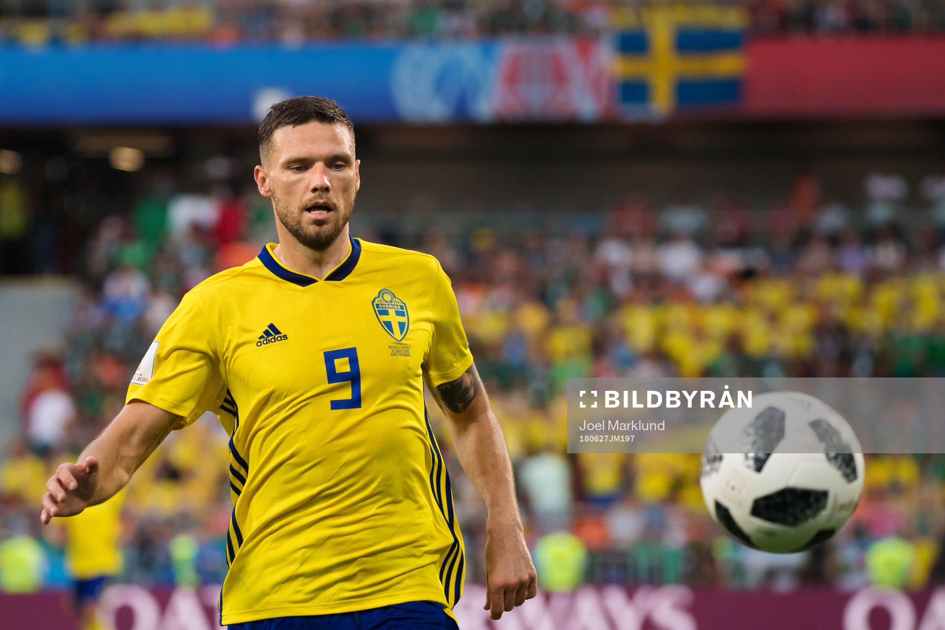 Marcus Berg of Sweden