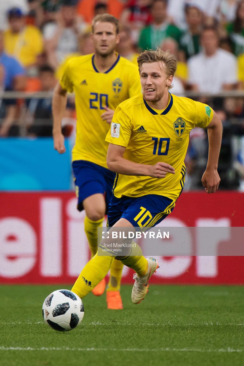 Emil Forsberg of Sweden
