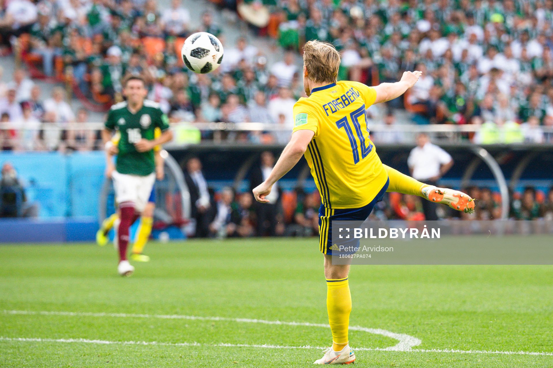 Emil Forsberg of Sweden
