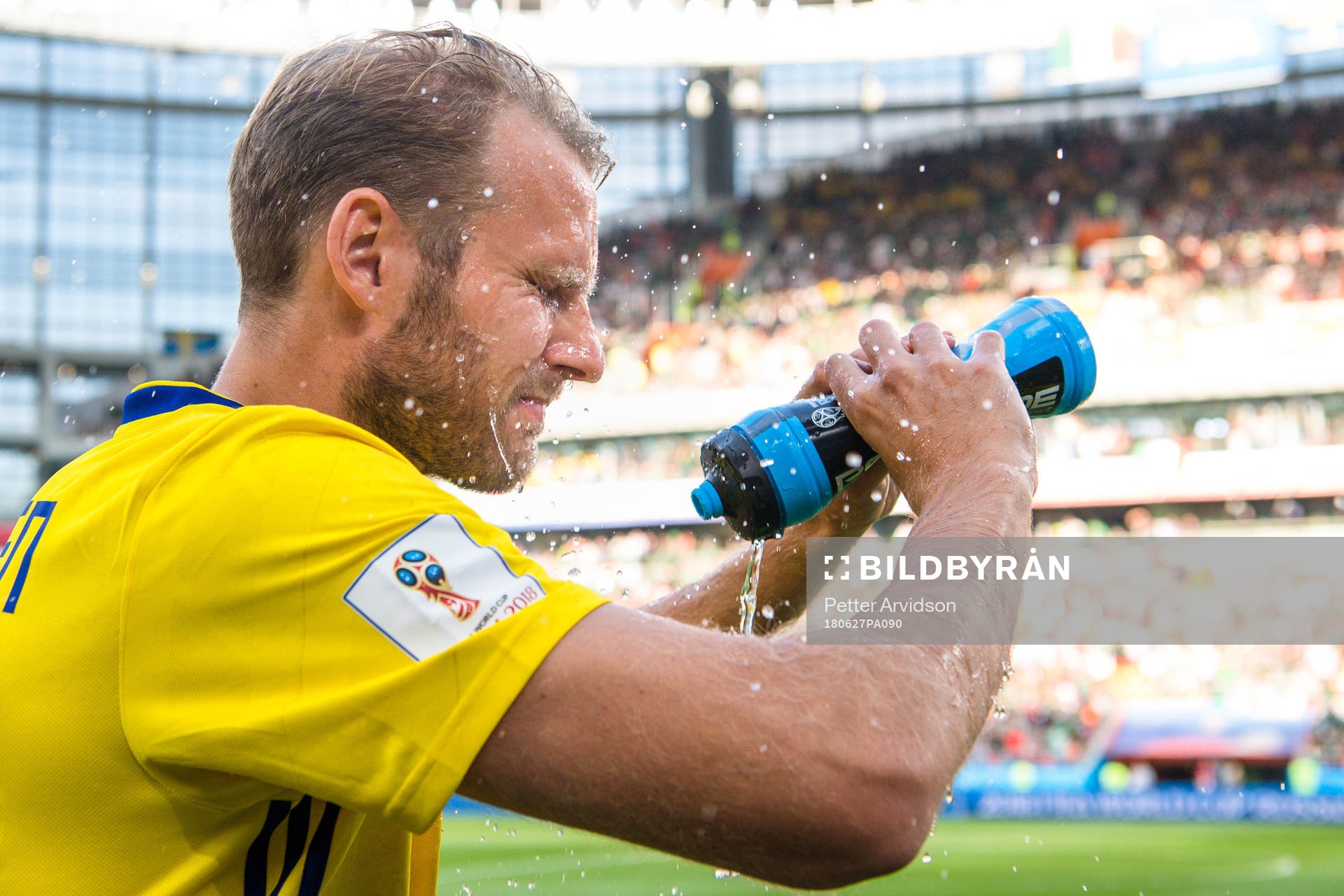 Ola Toivonen of Sweden prior the FIFA World Cup group stage